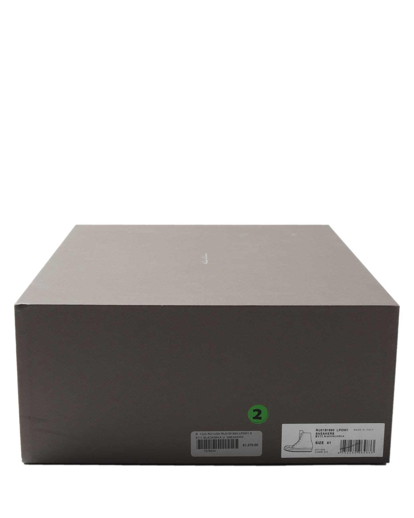 Jumbo Lace High-Top Ramones