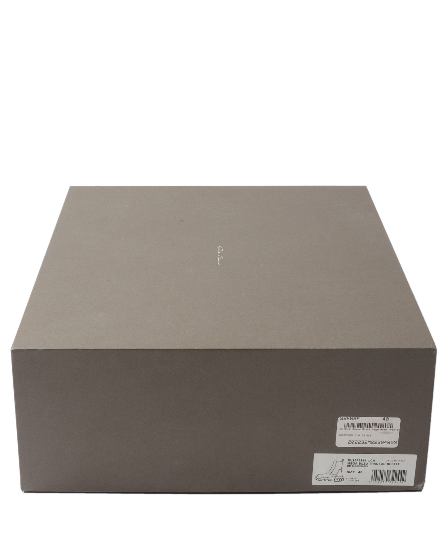 Full Grain Mega Bozo Platform Boots