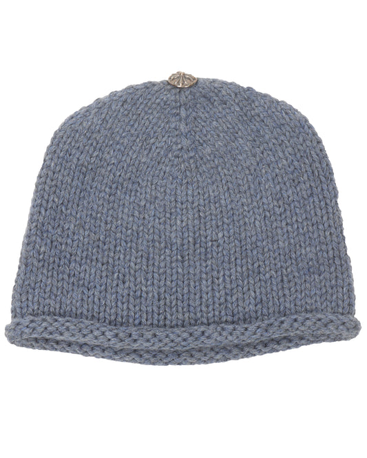 Knit Cross Cashmere Beanie