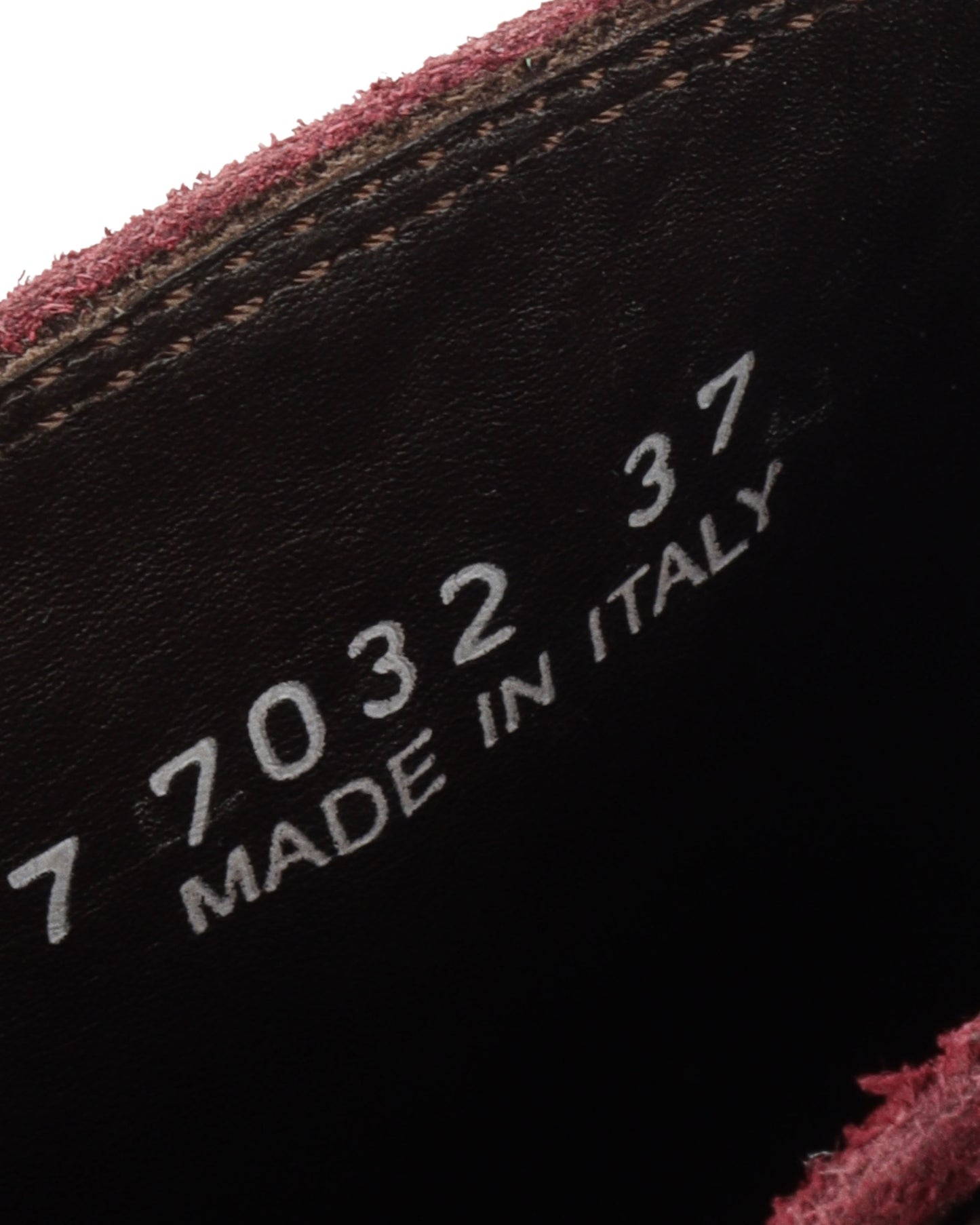Rick Owens Suede Mohawk Boots w/ CH Embellishments