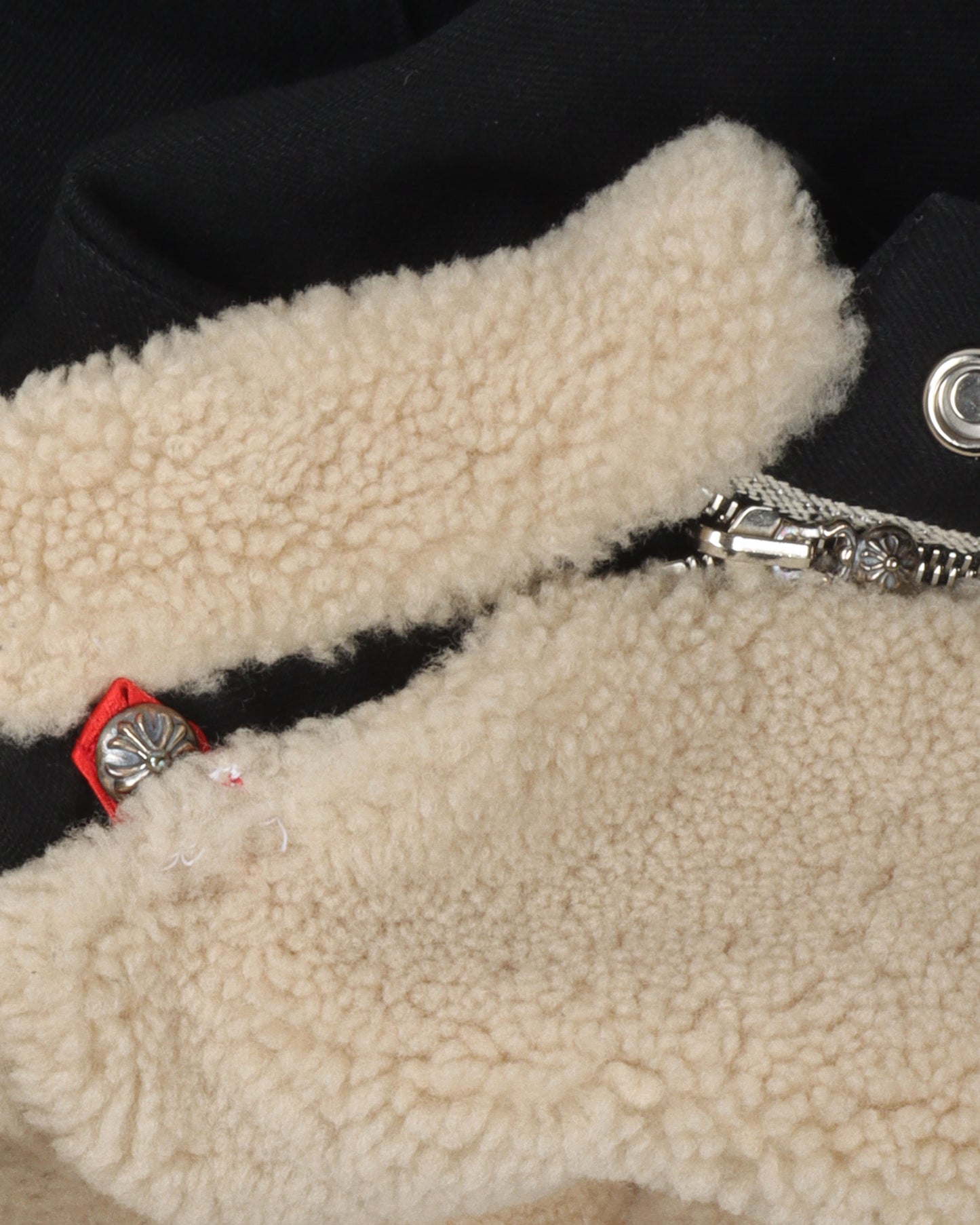 Shearling Denim Jacket