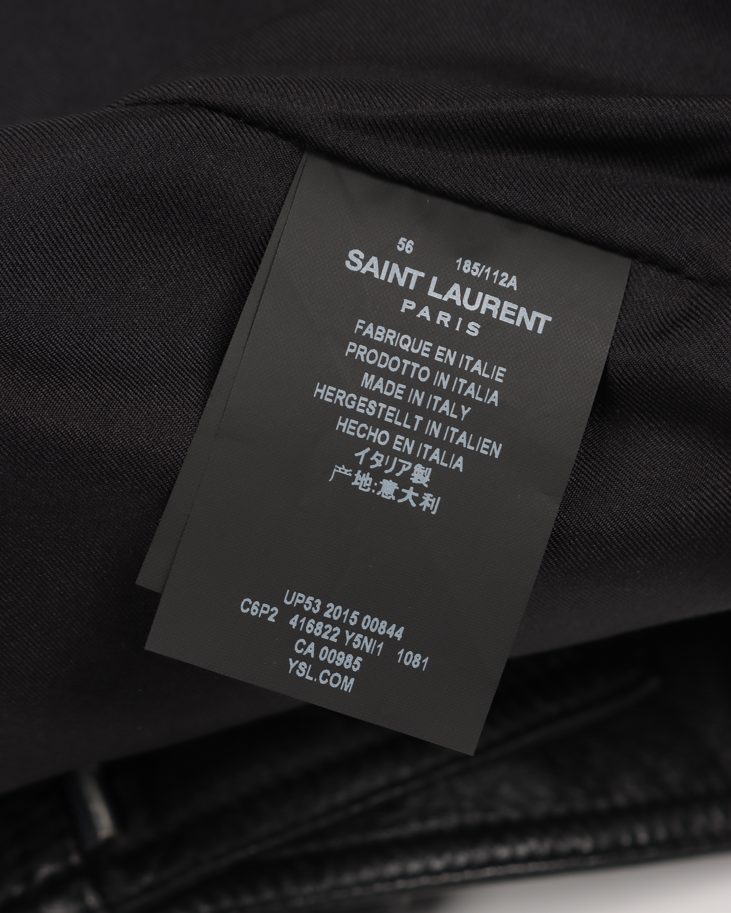 SS15 Studded Leather Jacket