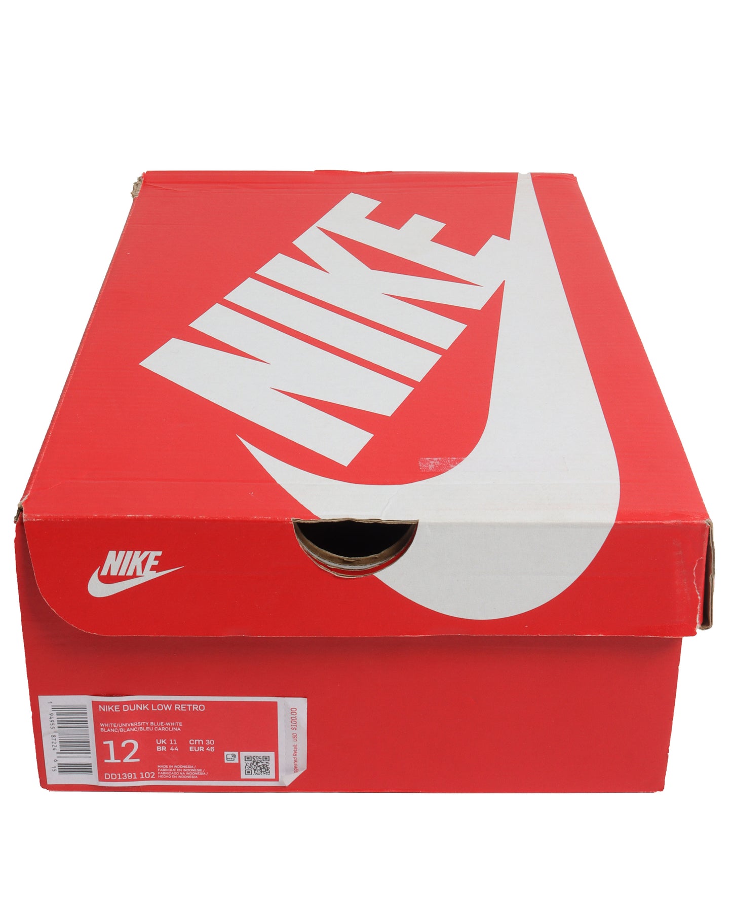 Matty Boy Hand Painted Nike Dunk Low UNC