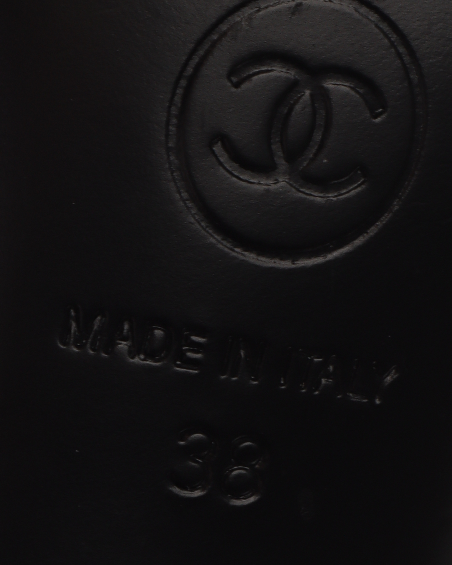 Gabrielle "Coco" Chanel Crinkled Calfskin Heels