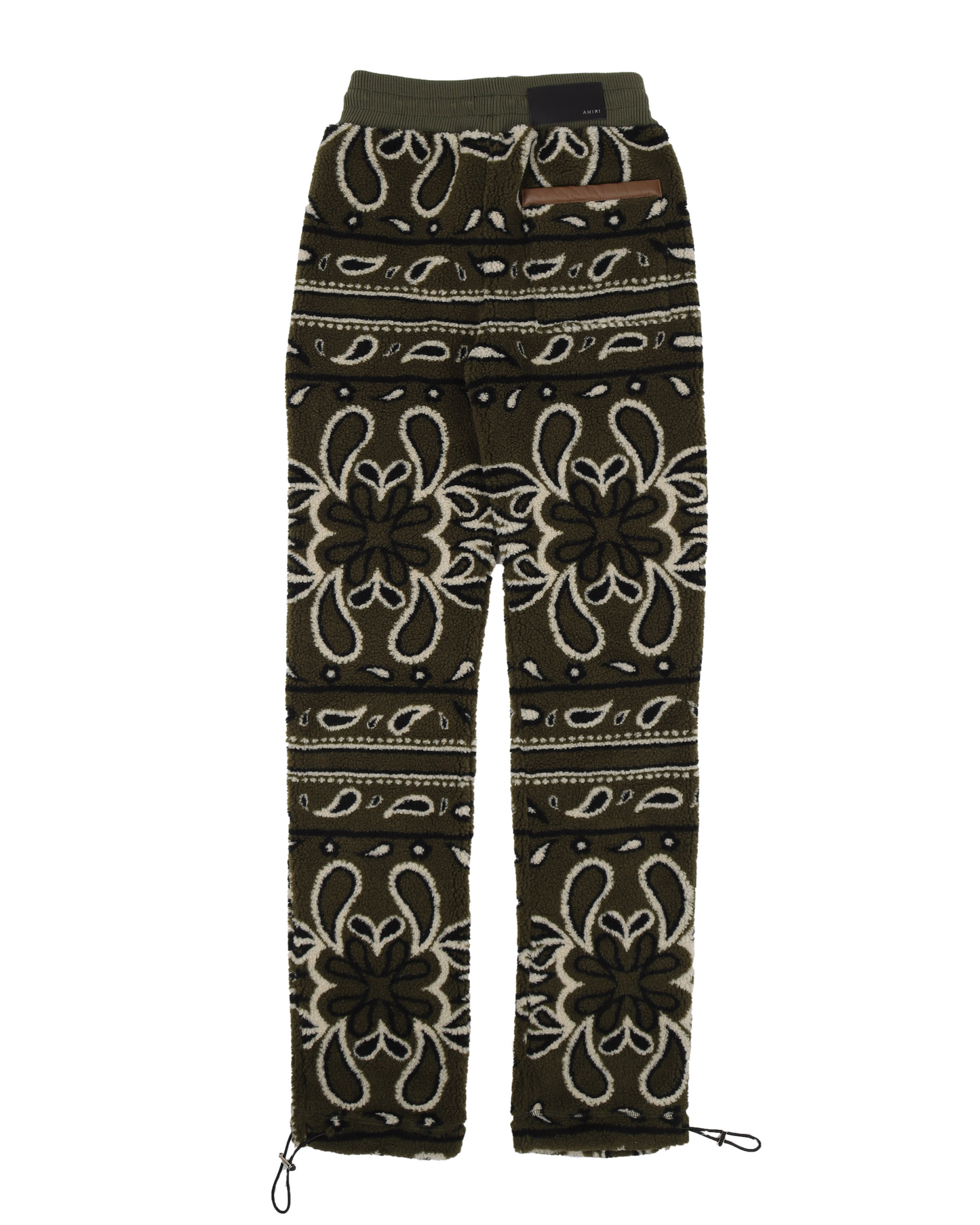 Bandana Print Fleece Joggers
