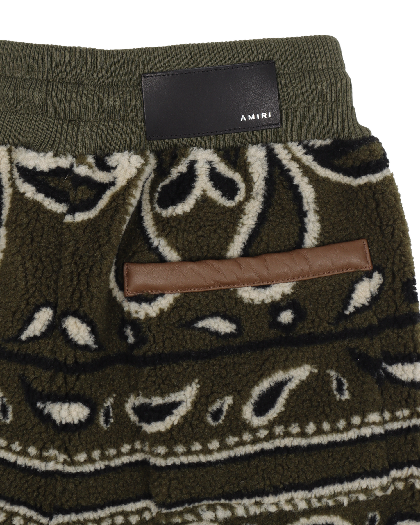 Bandana Print Fleece Joggers