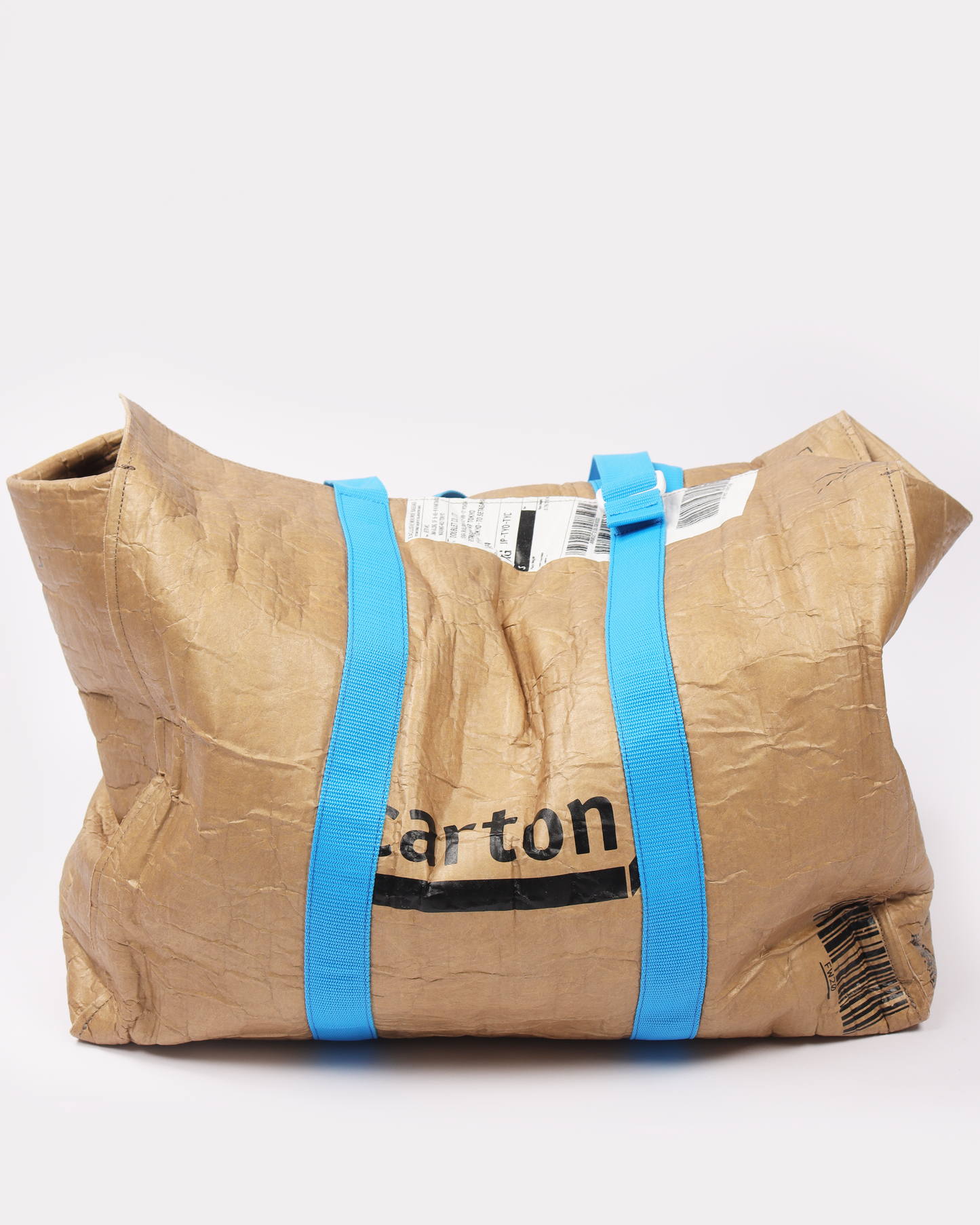 Carton Leather Tote Bag