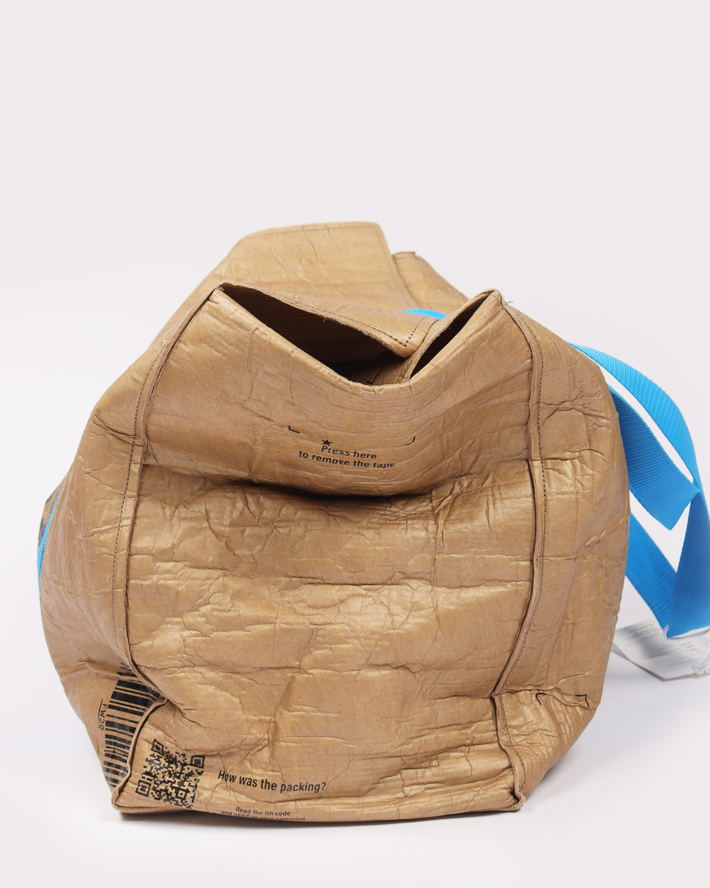 Carton Leather Tote Bag