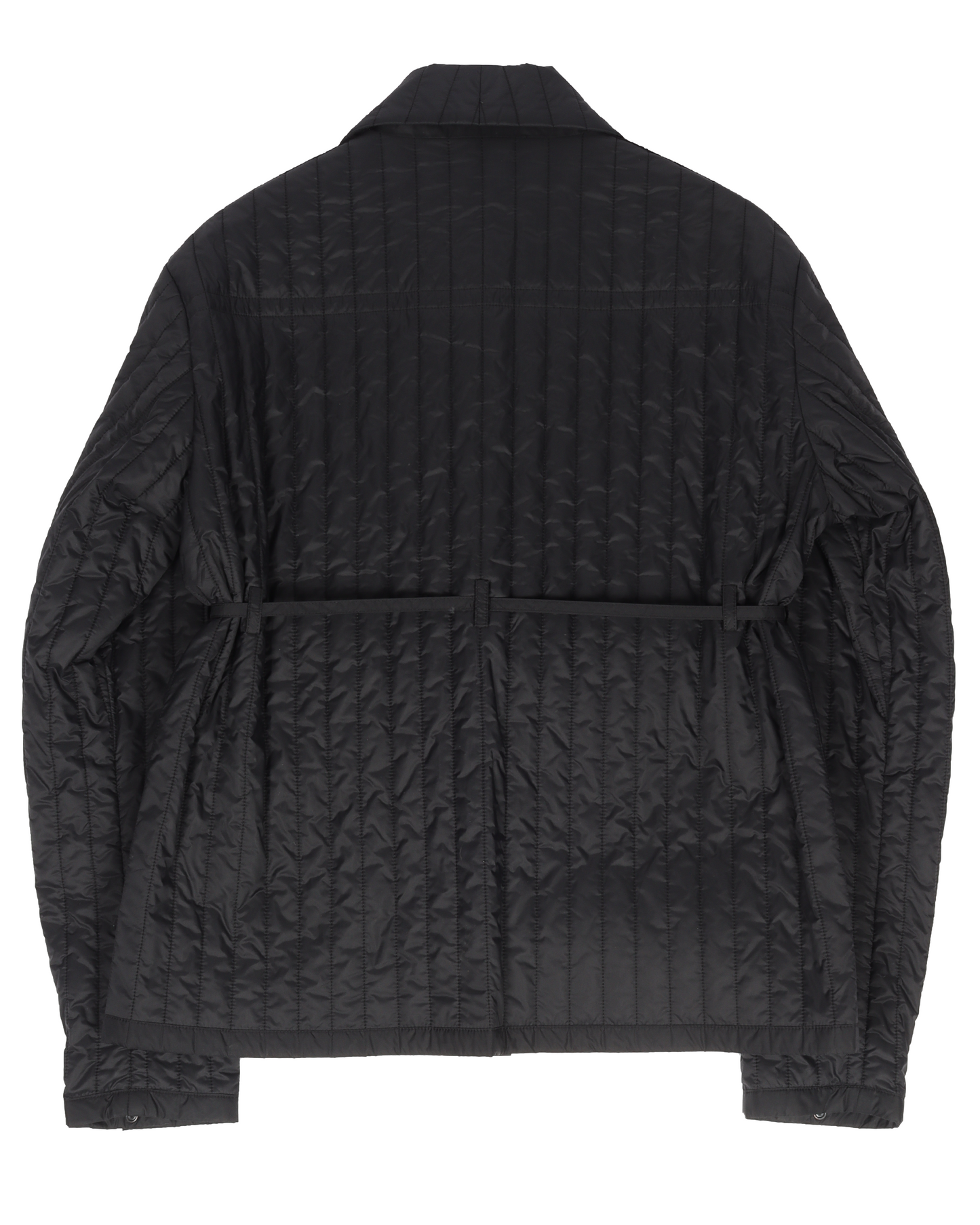 Single-Breasted Quilted Shell Jacket
