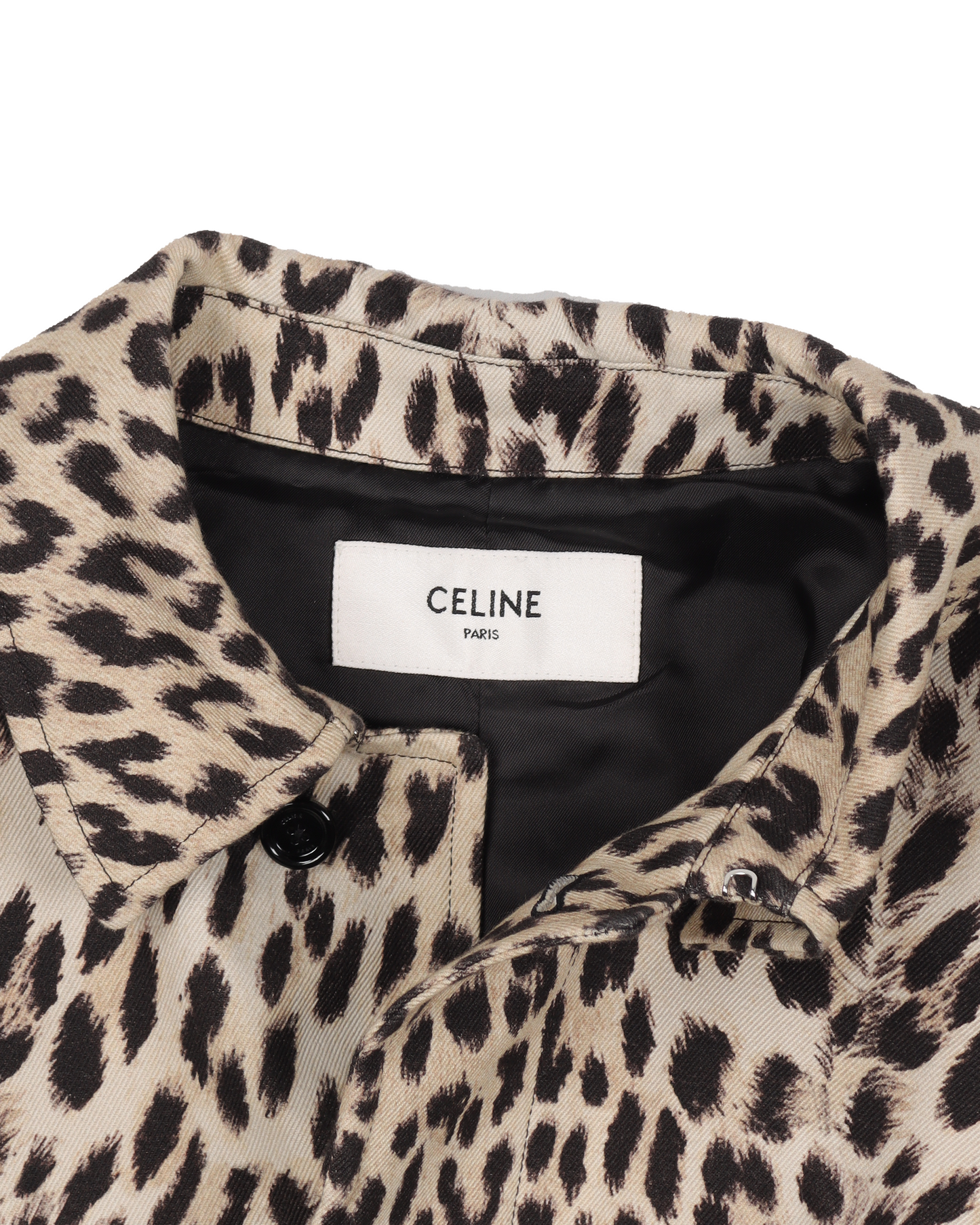 SS19 Leopard Print Runway Coat
