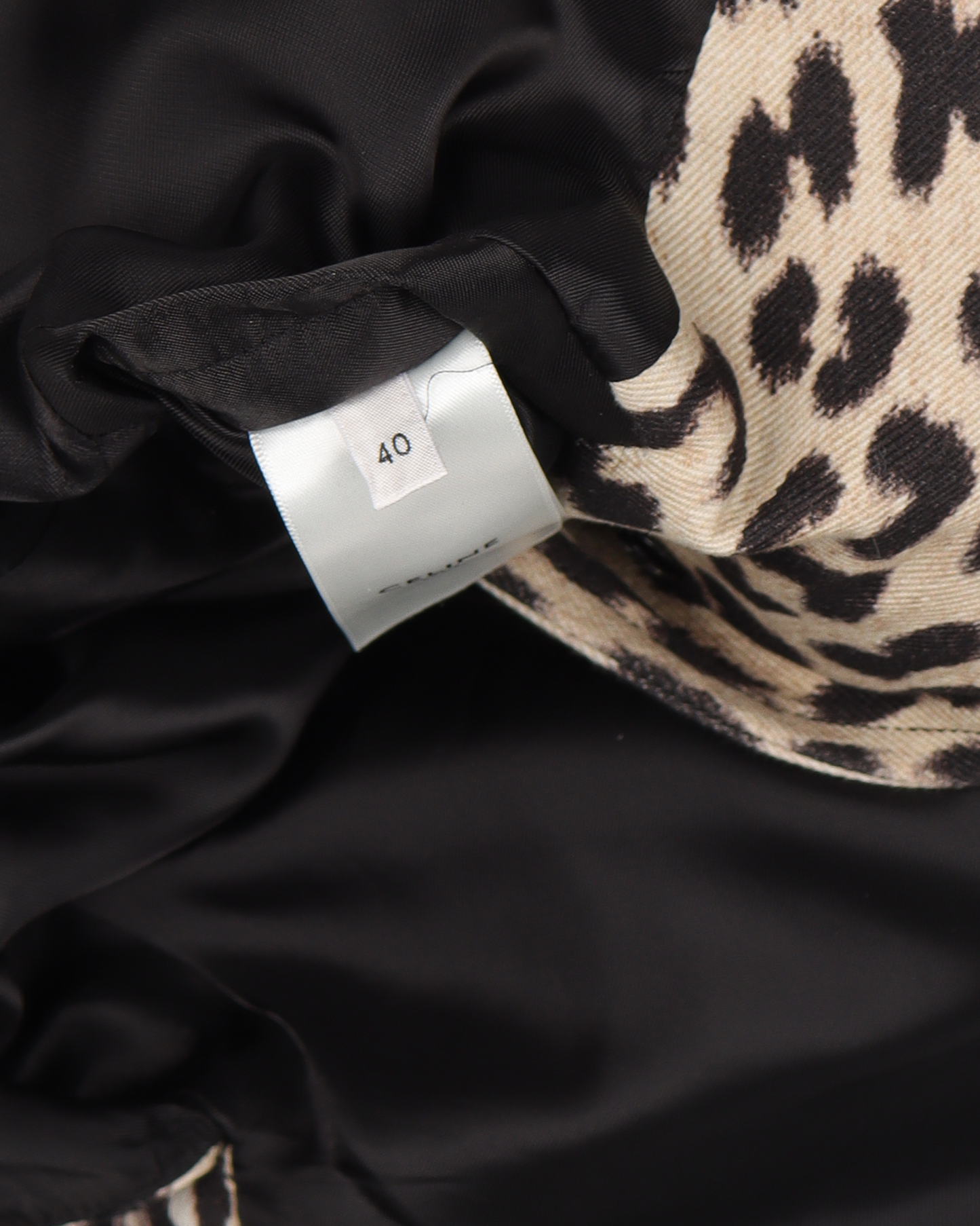 SS19 Leopard Print Runway Coat