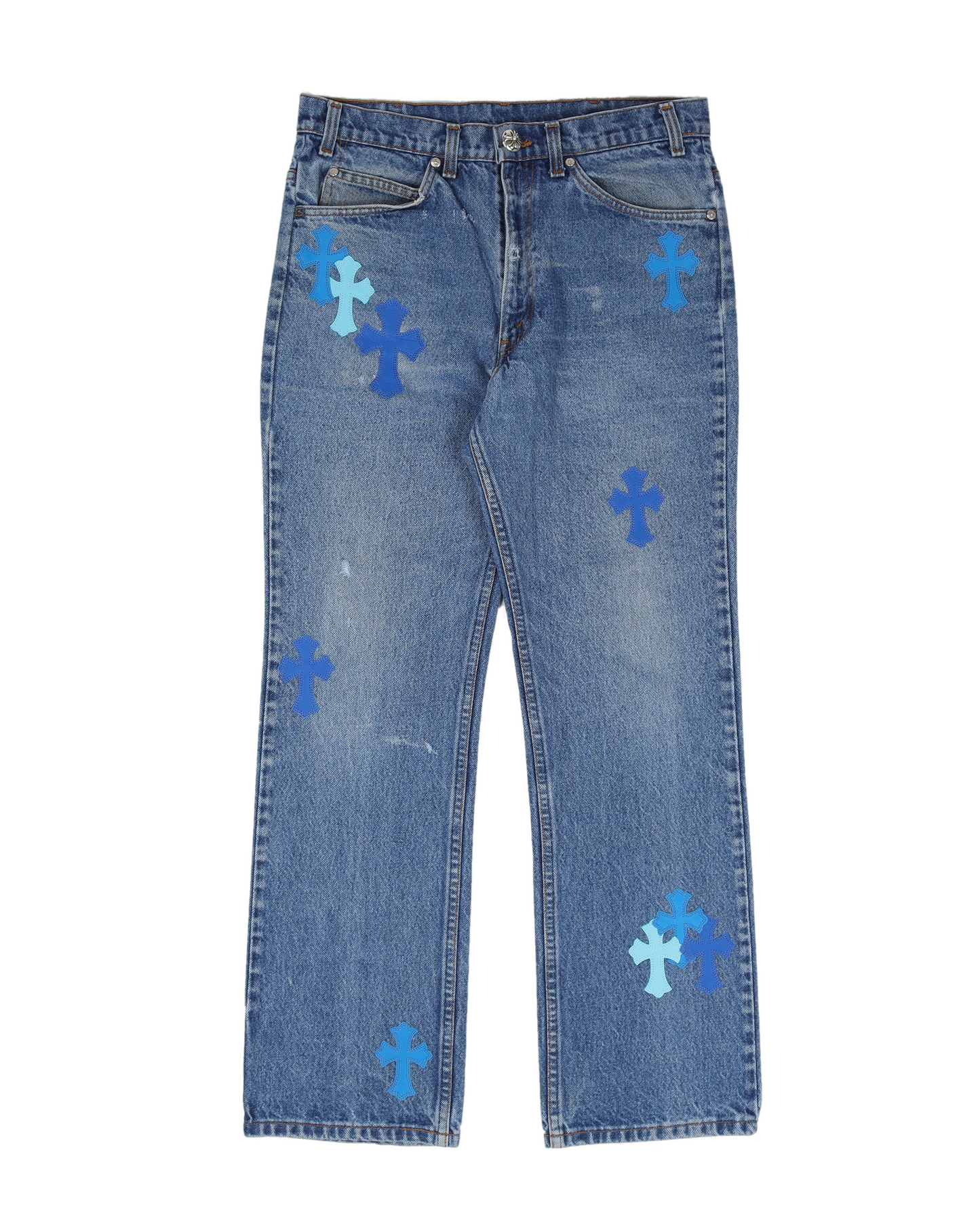 LEVI'S MULTICOLOR CROSS PATCH DENIM