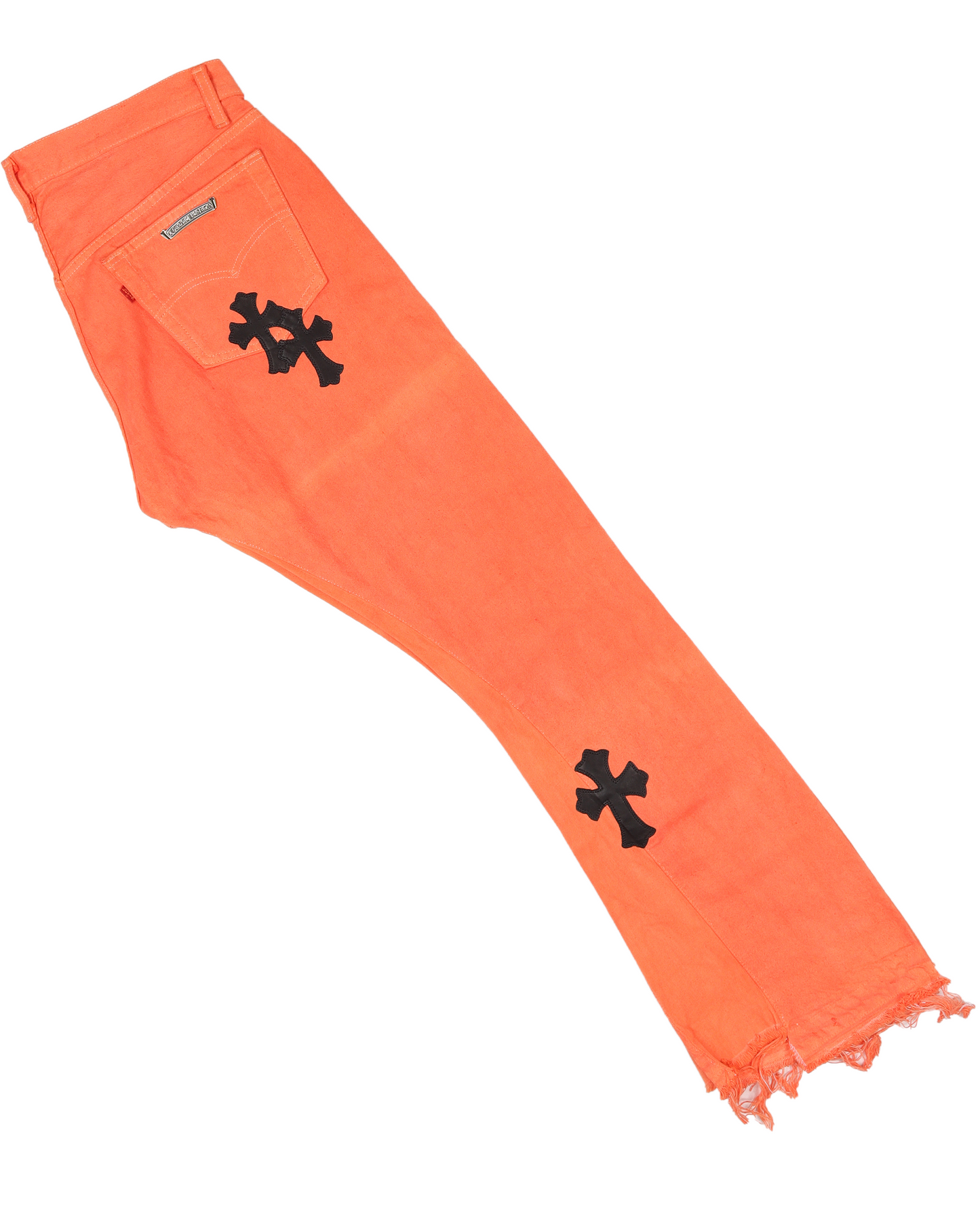 LEVI'S ART BASEL ORANGE CROSS PATCH FLARE DENIM (2018)