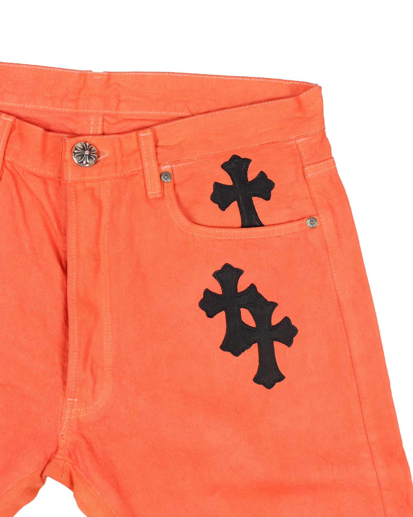 LEVI'S ART BASEL ORANGE CROSS PATCH FLARE DENIM (2018)