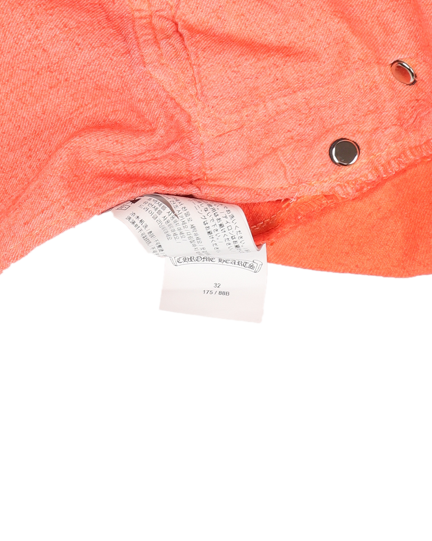 LEVI'S ART BASEL ORANGE CROSS PATCH FLARE DENIM (2018)