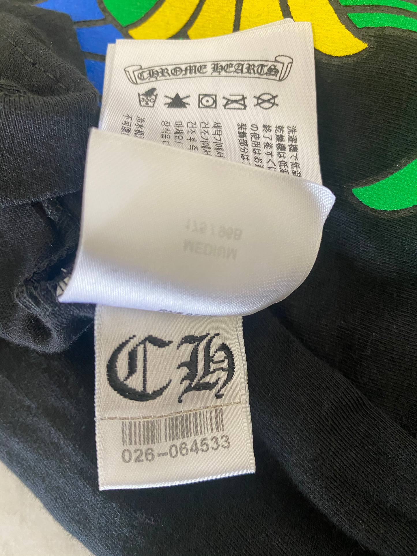 Multicolor Cross Logo Long Sleeve