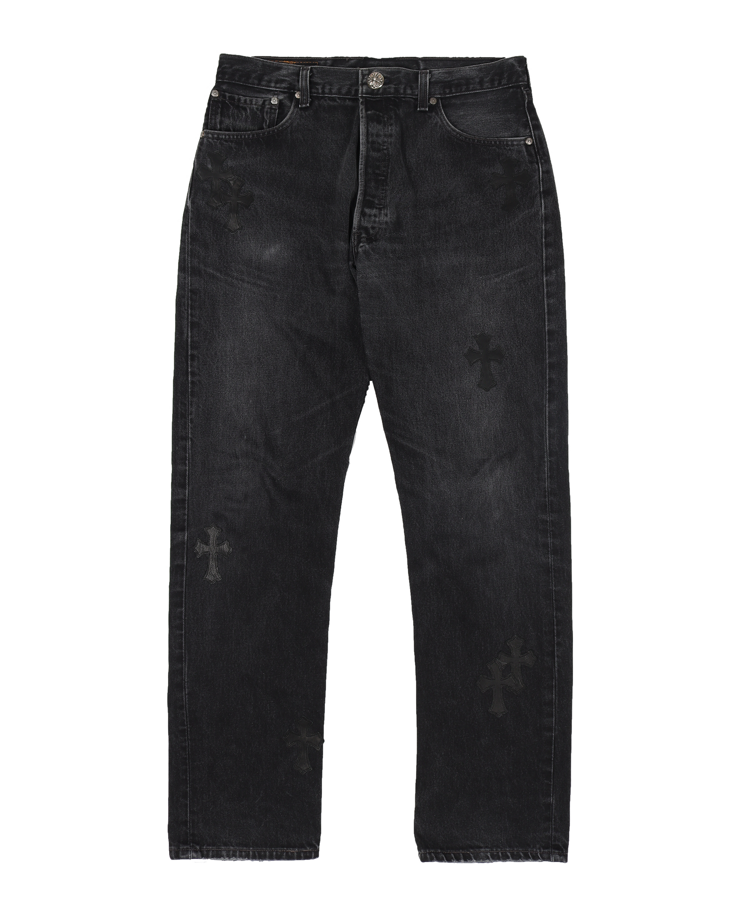 Black Patch Denim