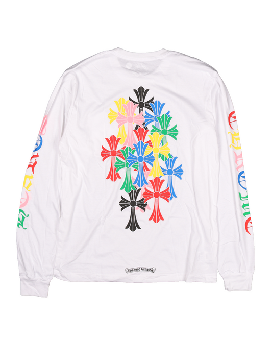 Multicolor Cross Logo L/S T-Shirt