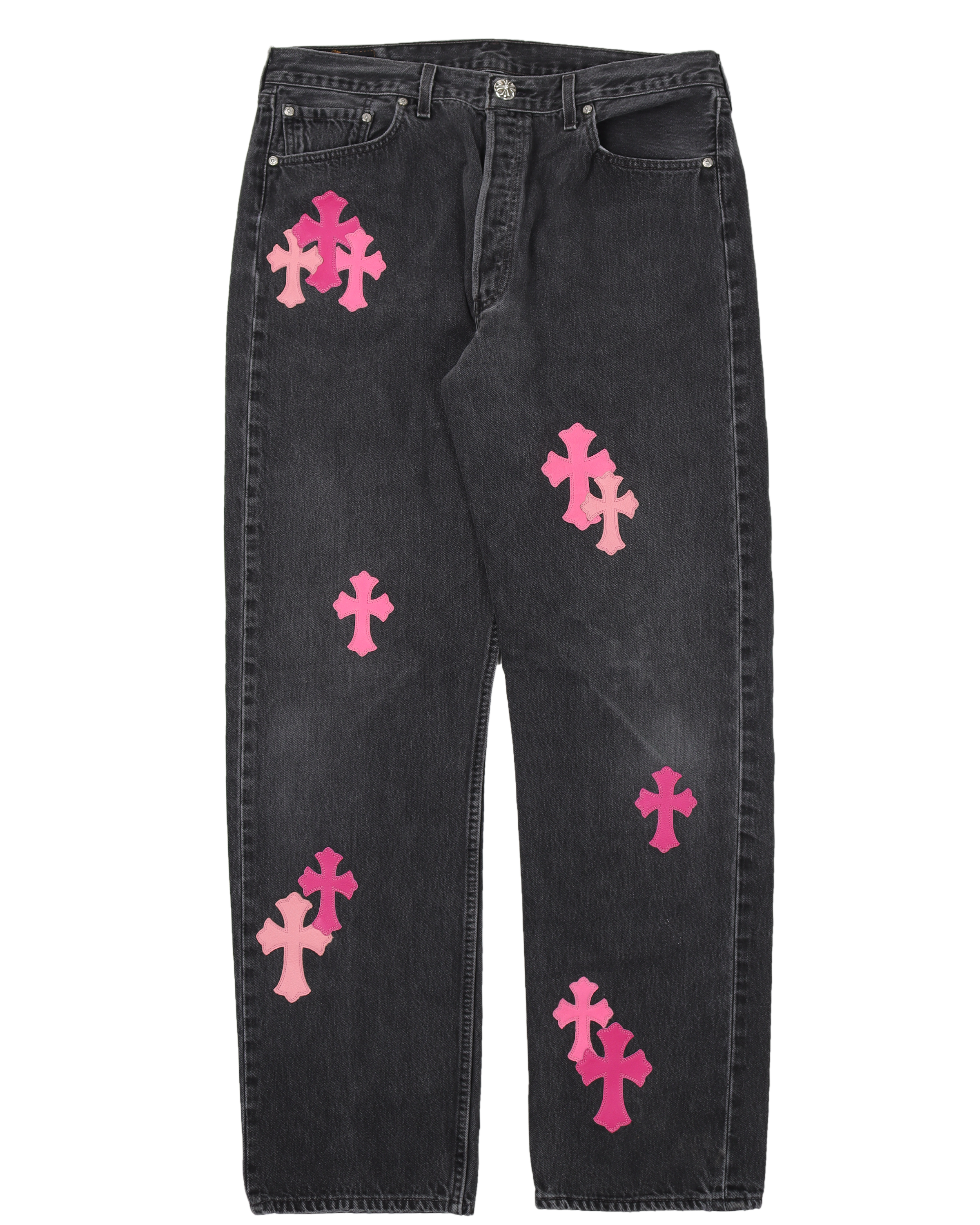 Chrome Hearts Levi's Cross Patch Denim – Justin Reed Chrome Hearts Levi's Cross Patch Denim – Justin Reed