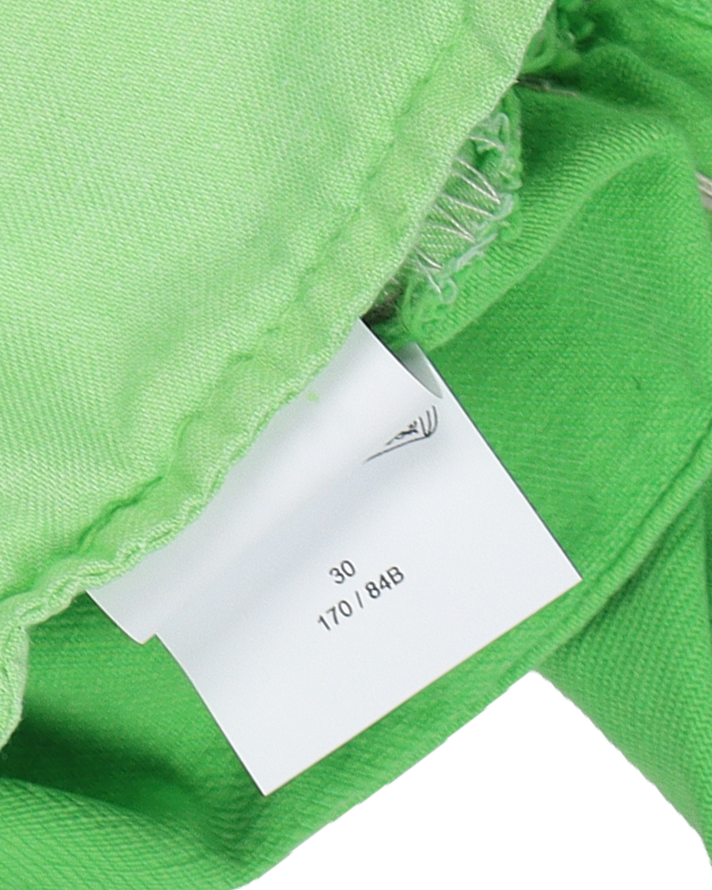 Levi's Cross Patch Denim Sex Records Neon Green