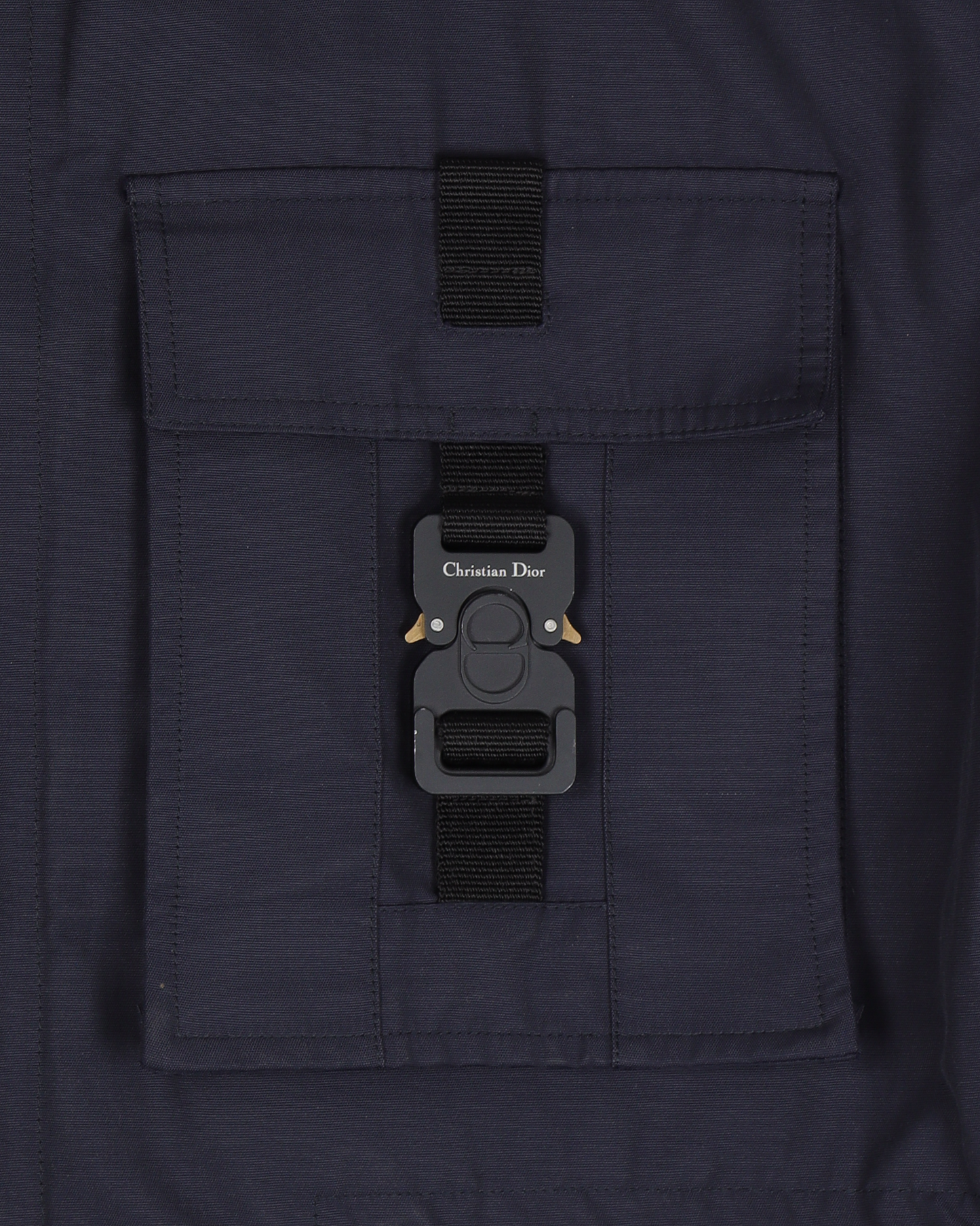 Homme FW19 Buckle Accented Bomber Jacket