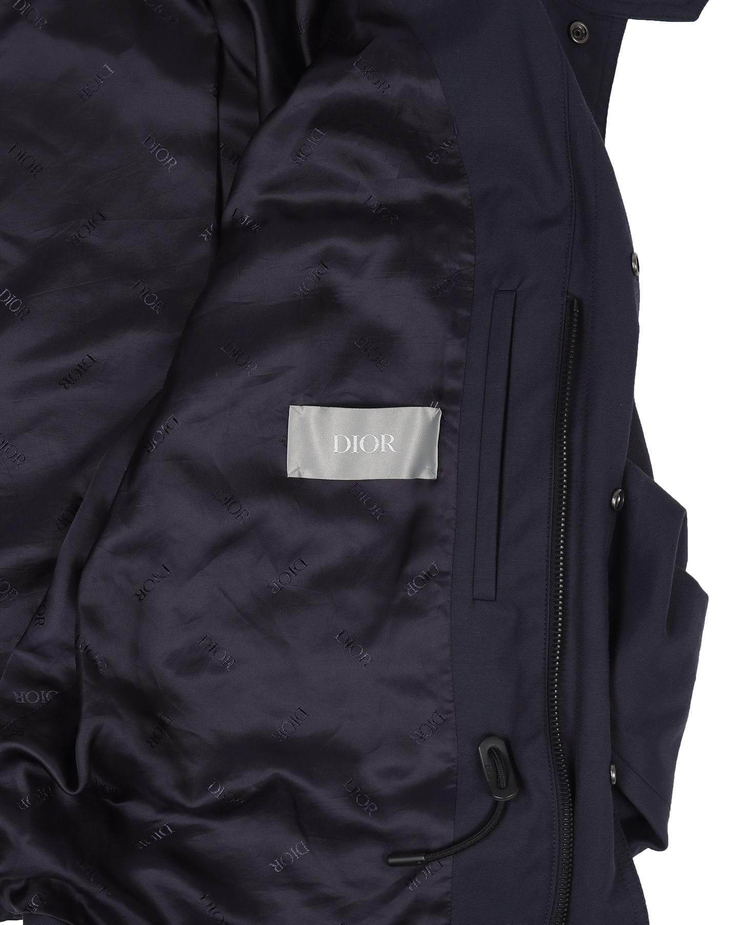 Homme FW19 Buckle Accented Bomber Jacket