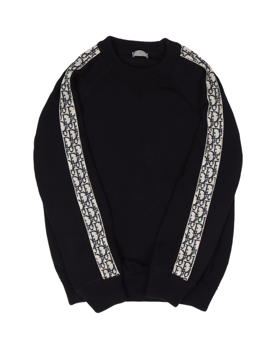 Sweater With Oblique Inserts