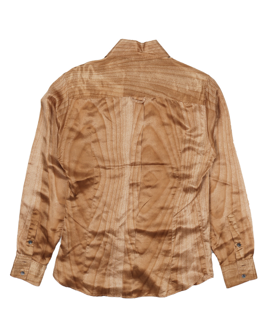 Wood Grain Dress Shirt