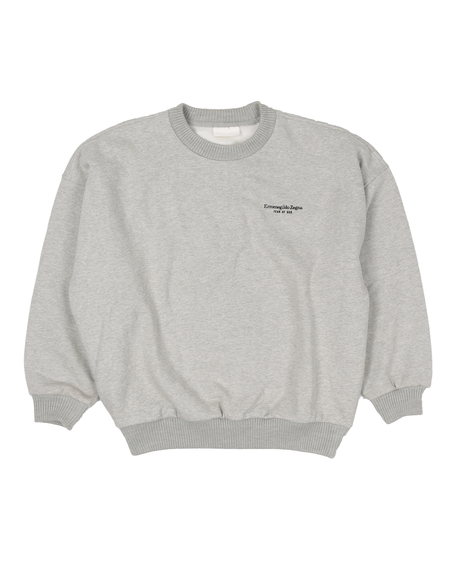 Ermenegildo Zegna Cotton Blend Crewneck Sweater