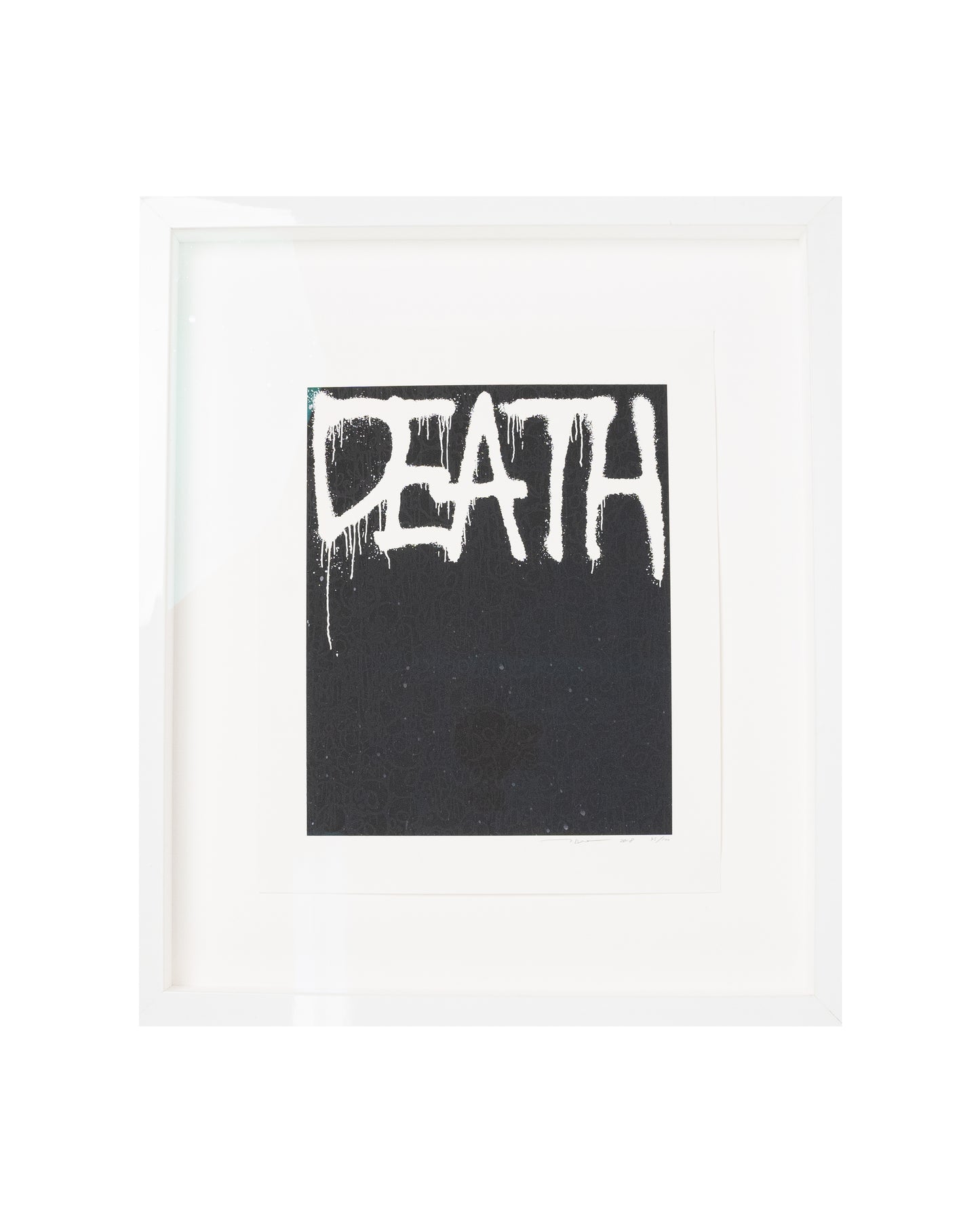 DEATH, 2018 Black Print Edition of 100
