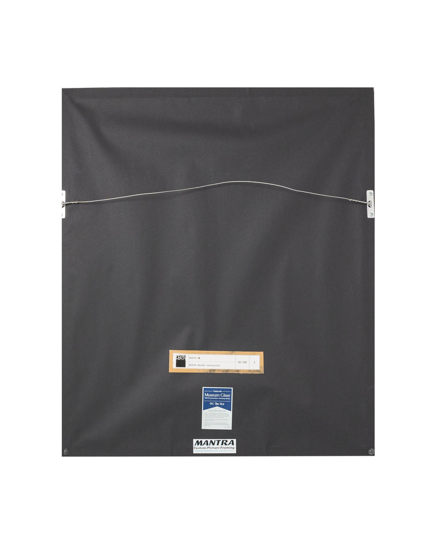 DEATH, 2018 Black Print Edition of 100