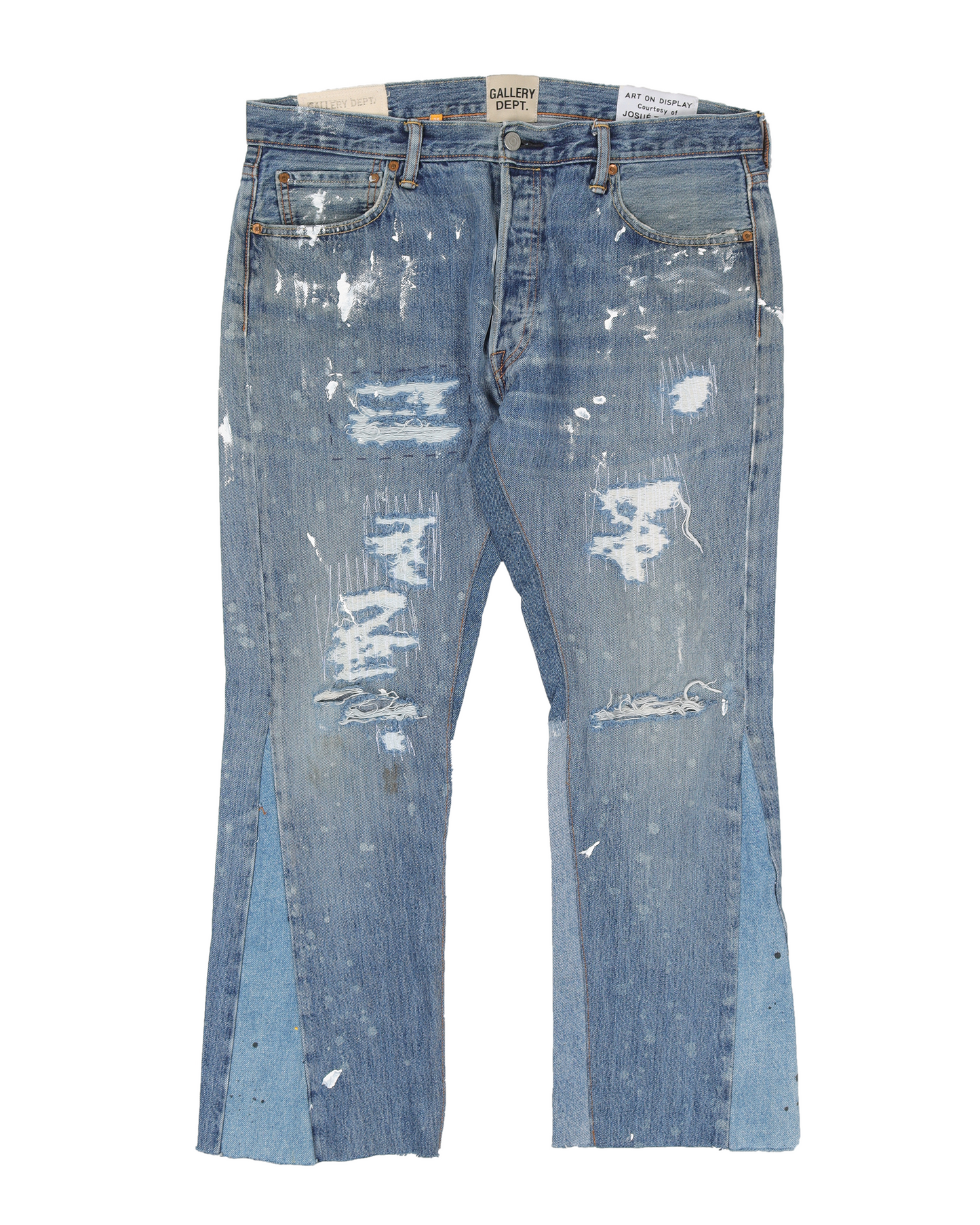 "INDIANA" Distressed Denim