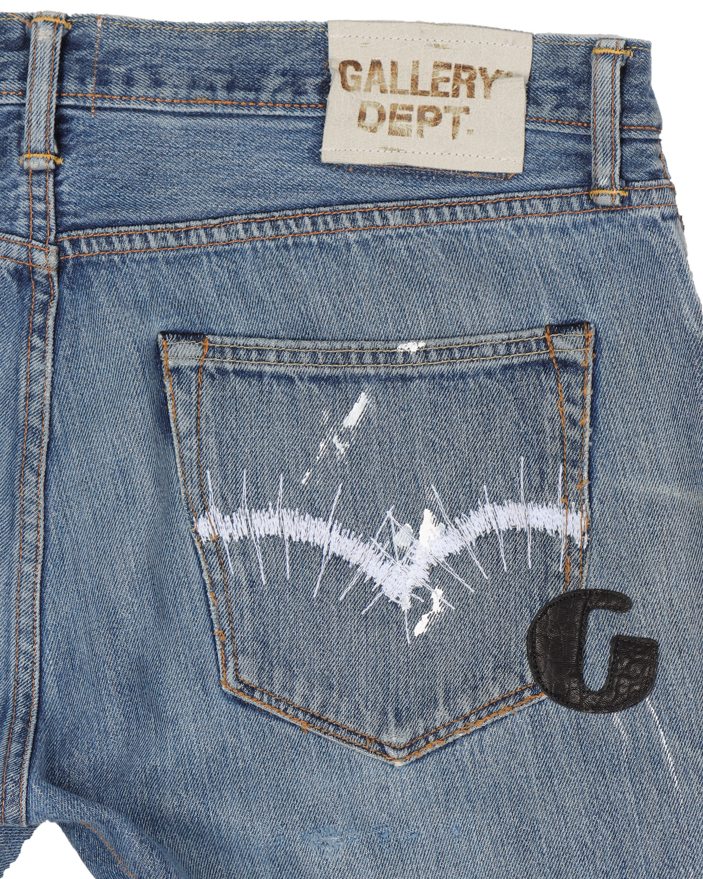 "INDIANA" Distressed Denim