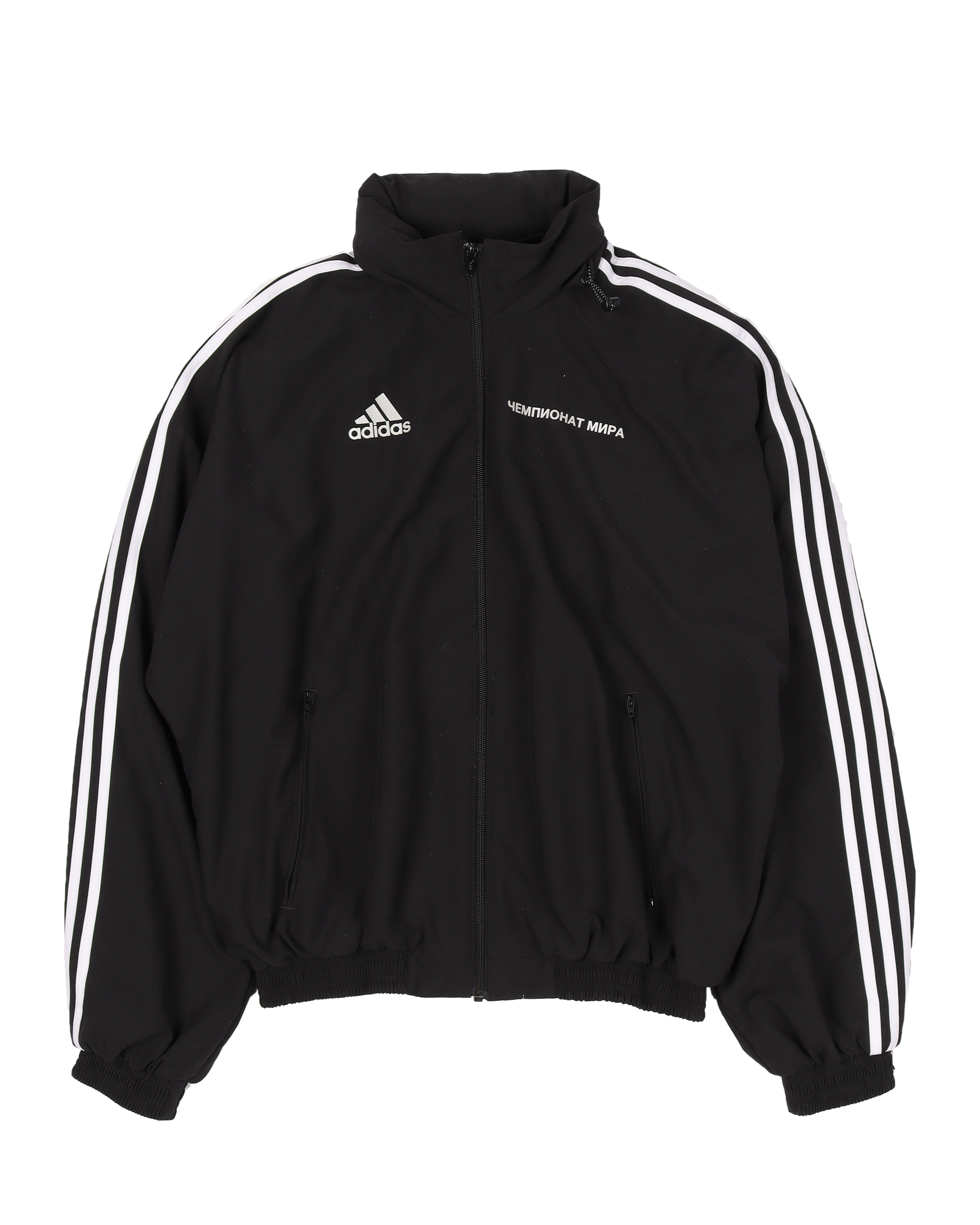 Gosha Rubchinskiyナイロンブルゾン Adidas Gosha Rubchinskiy Black Track Jacket – Justin Reed