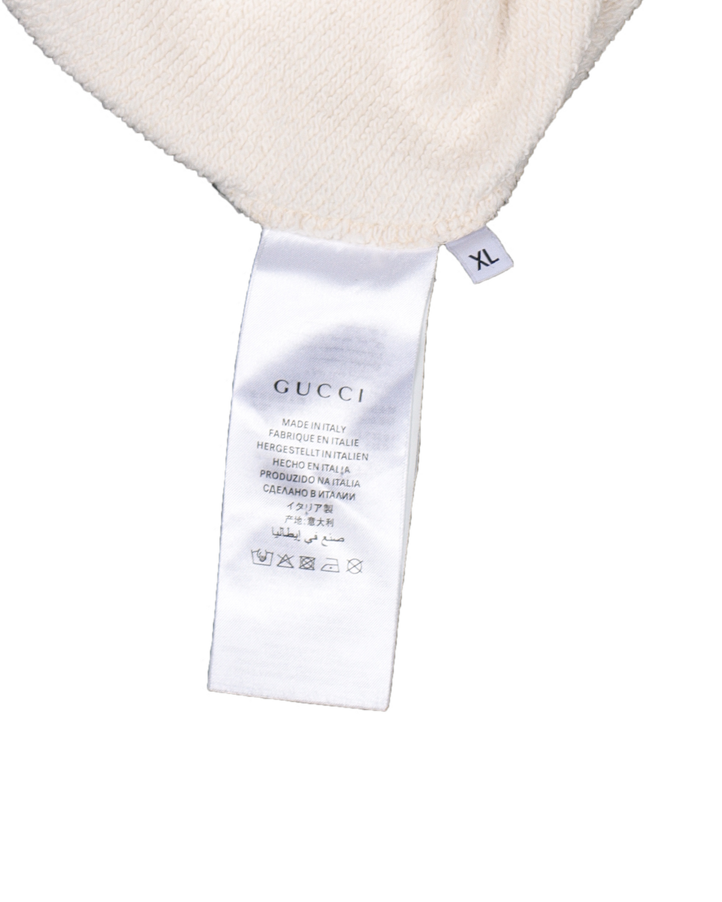 Off-White Felted Cotton Hoodie