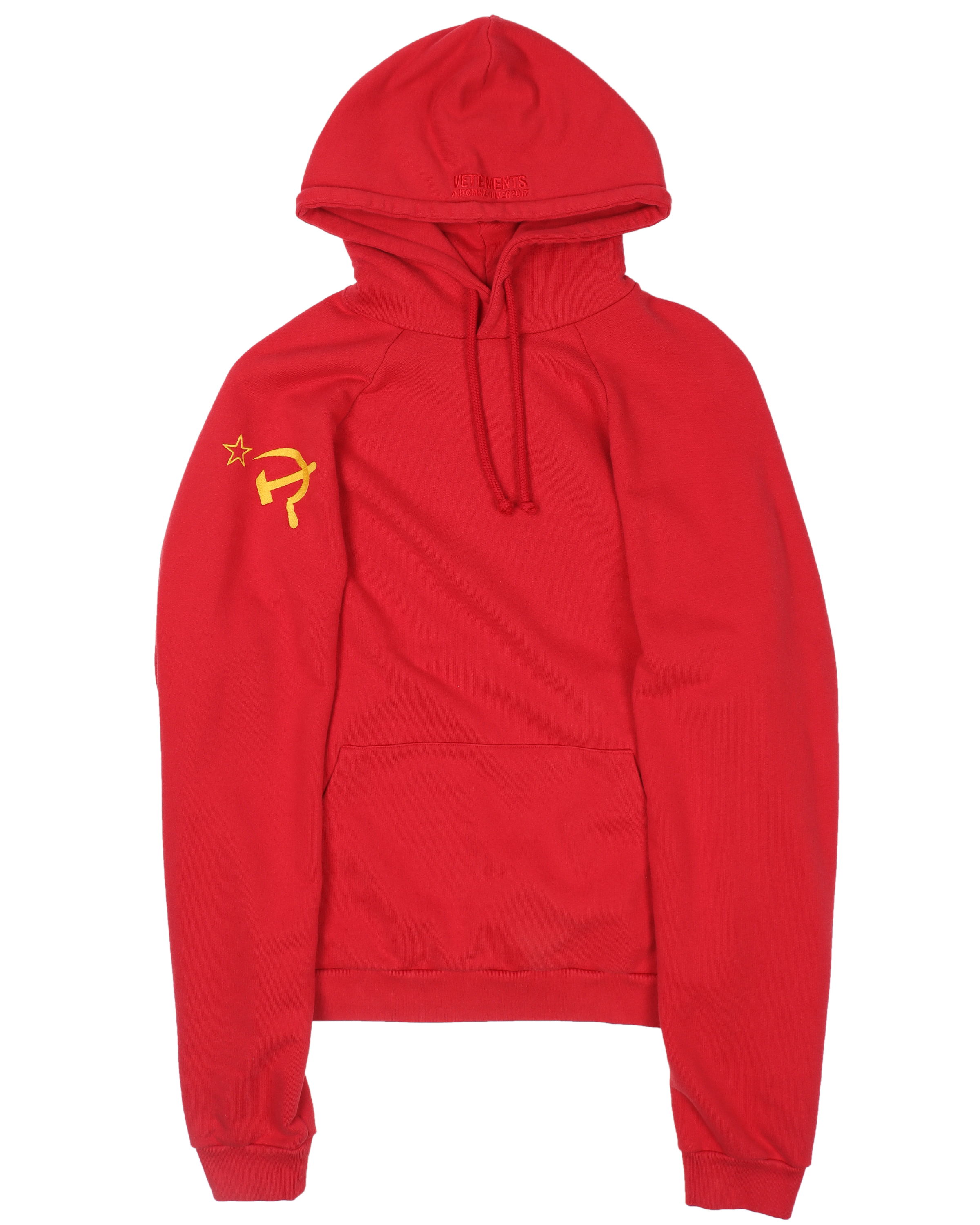 Vetements 2025 soviet hoodie