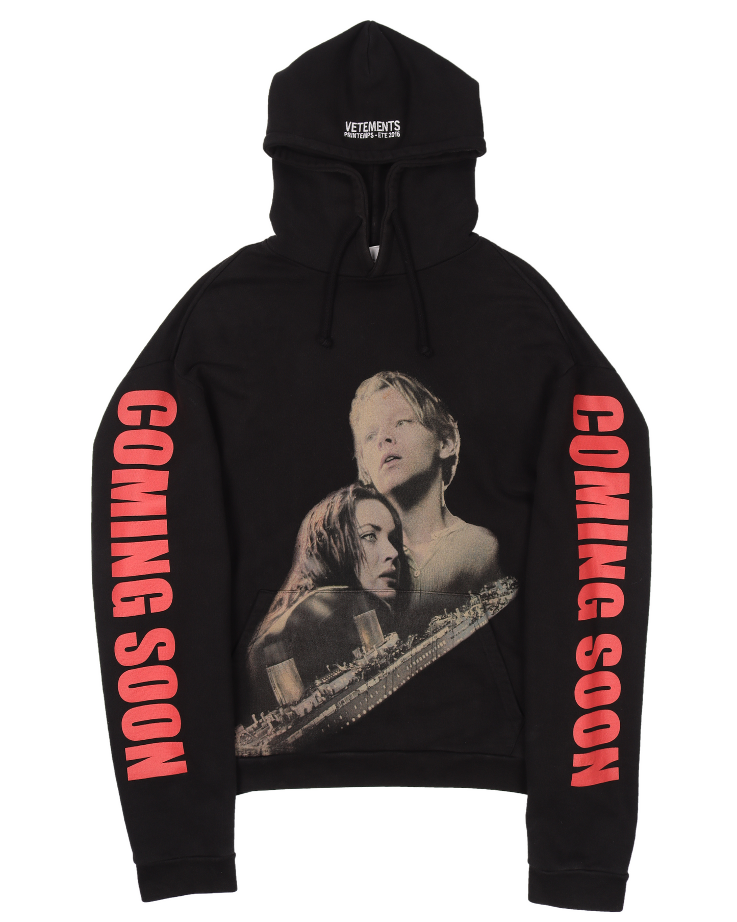 FW16 Titanic "Coming Soon" Oversized Hoodie