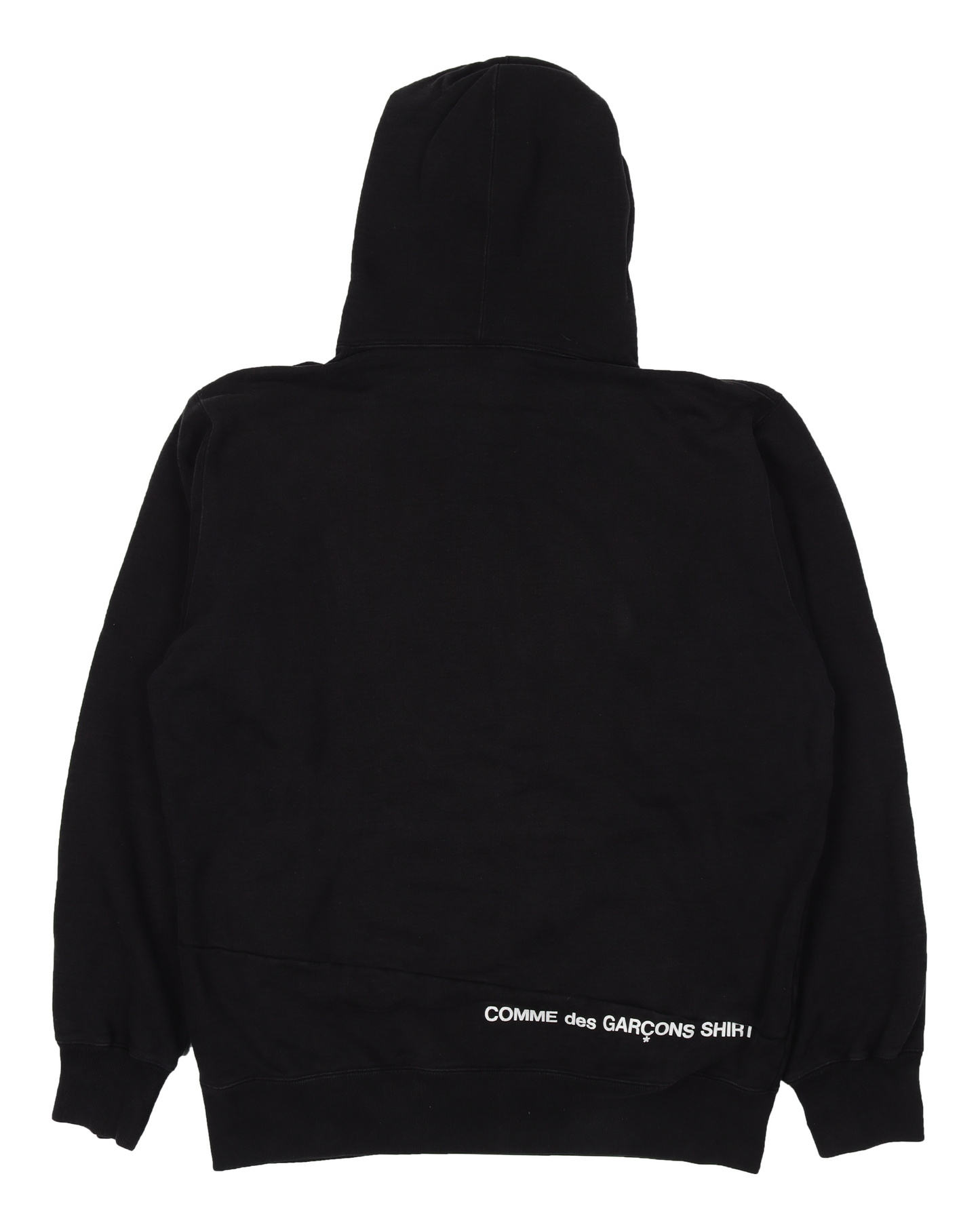 Comme Des Garcons SHIRT Split Box Logo Hoodie