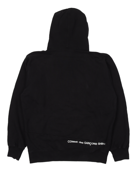 Comme Des Garcons SHIRT Split Box Logo Hoodie