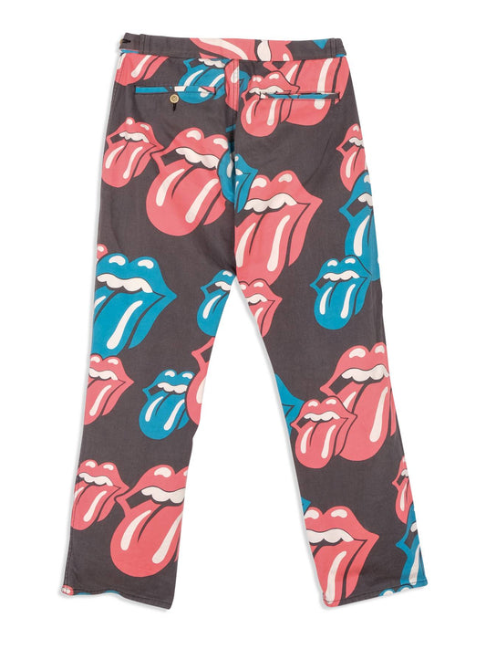 Homme Plus Rolling Stone Patchwork Pants