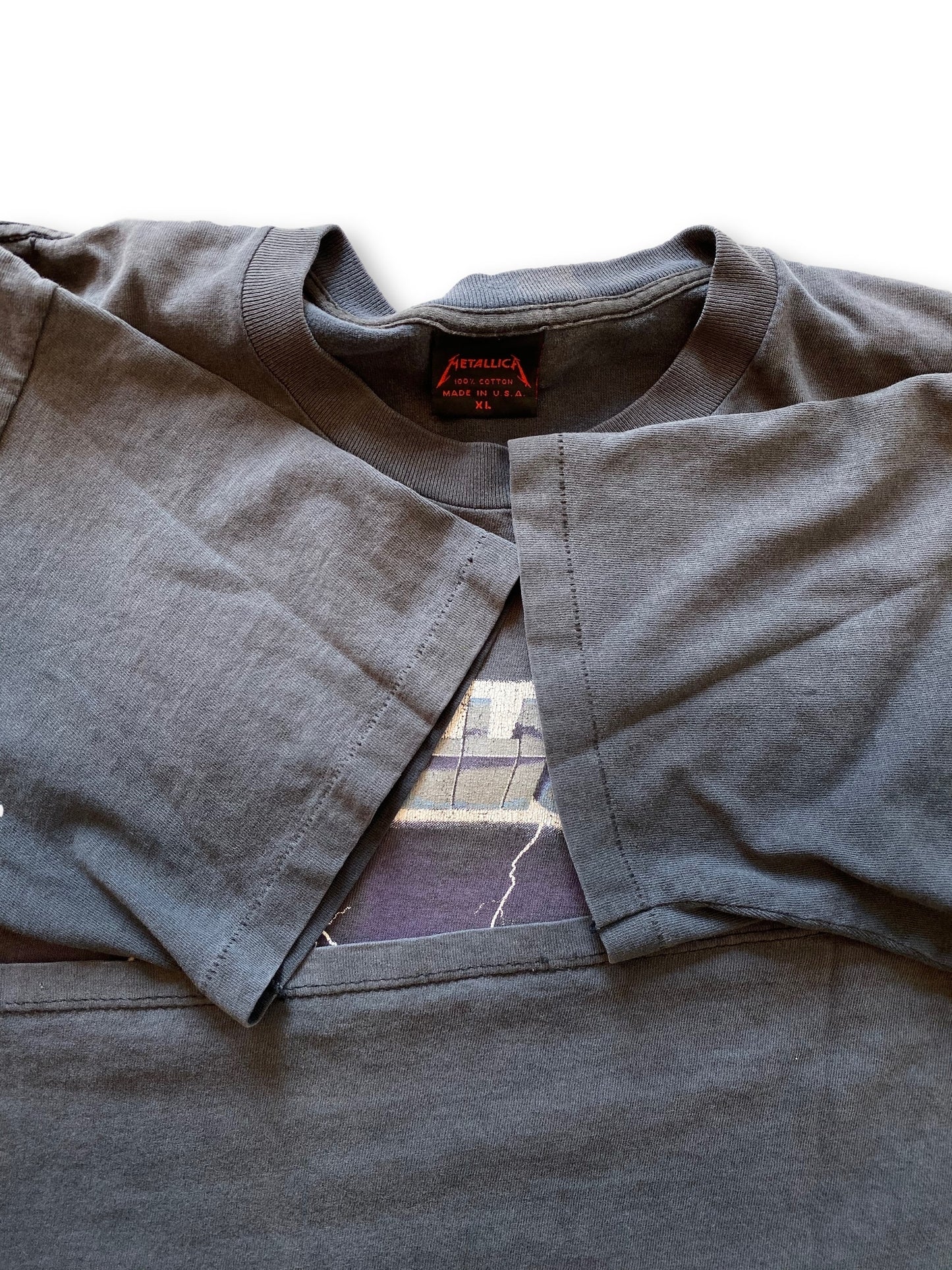 Vintage Metallica Ride The Lightning T-Shirt - XL