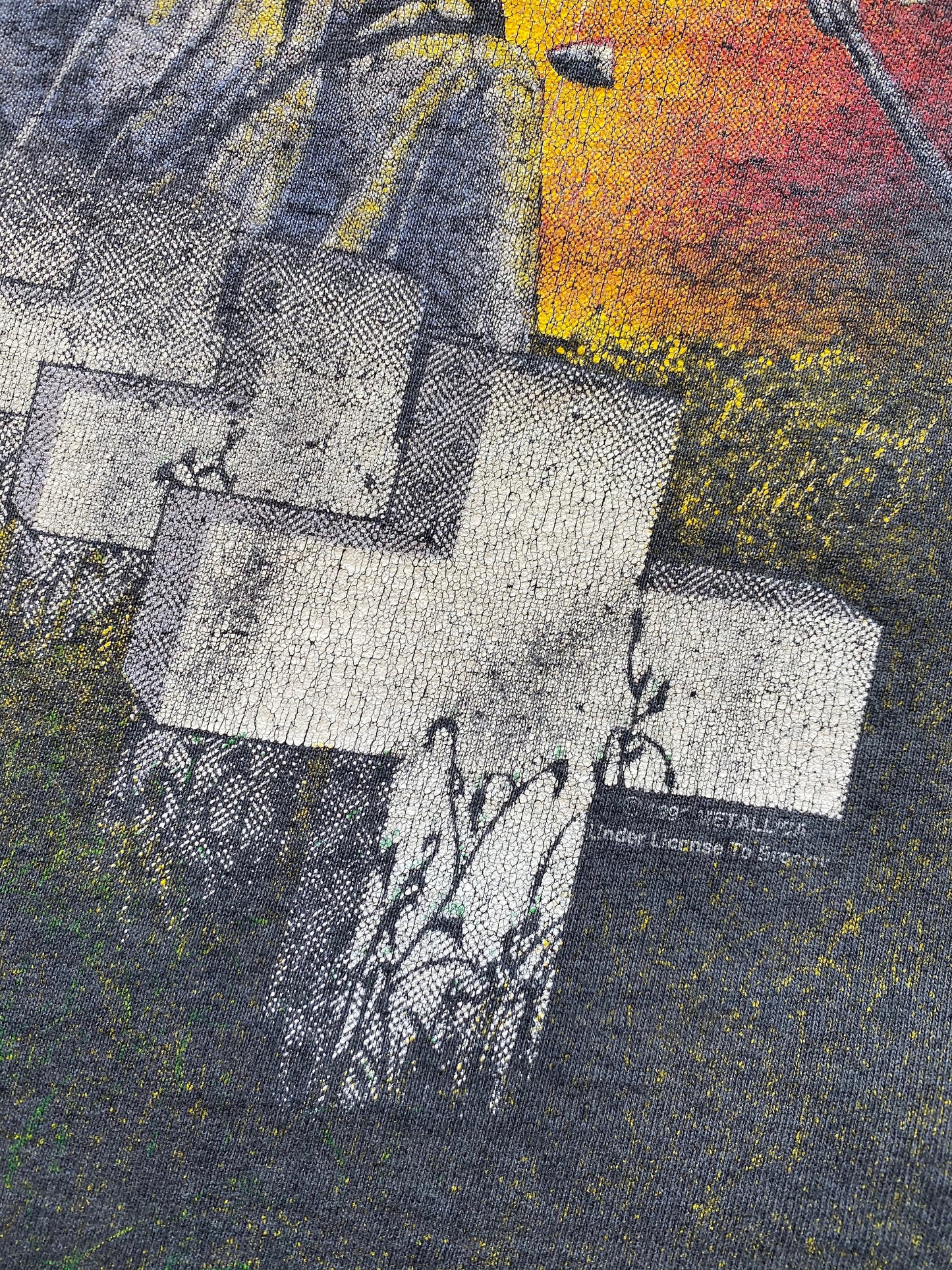 Vintage Metallica Master of Puppets T-Shirt - Large