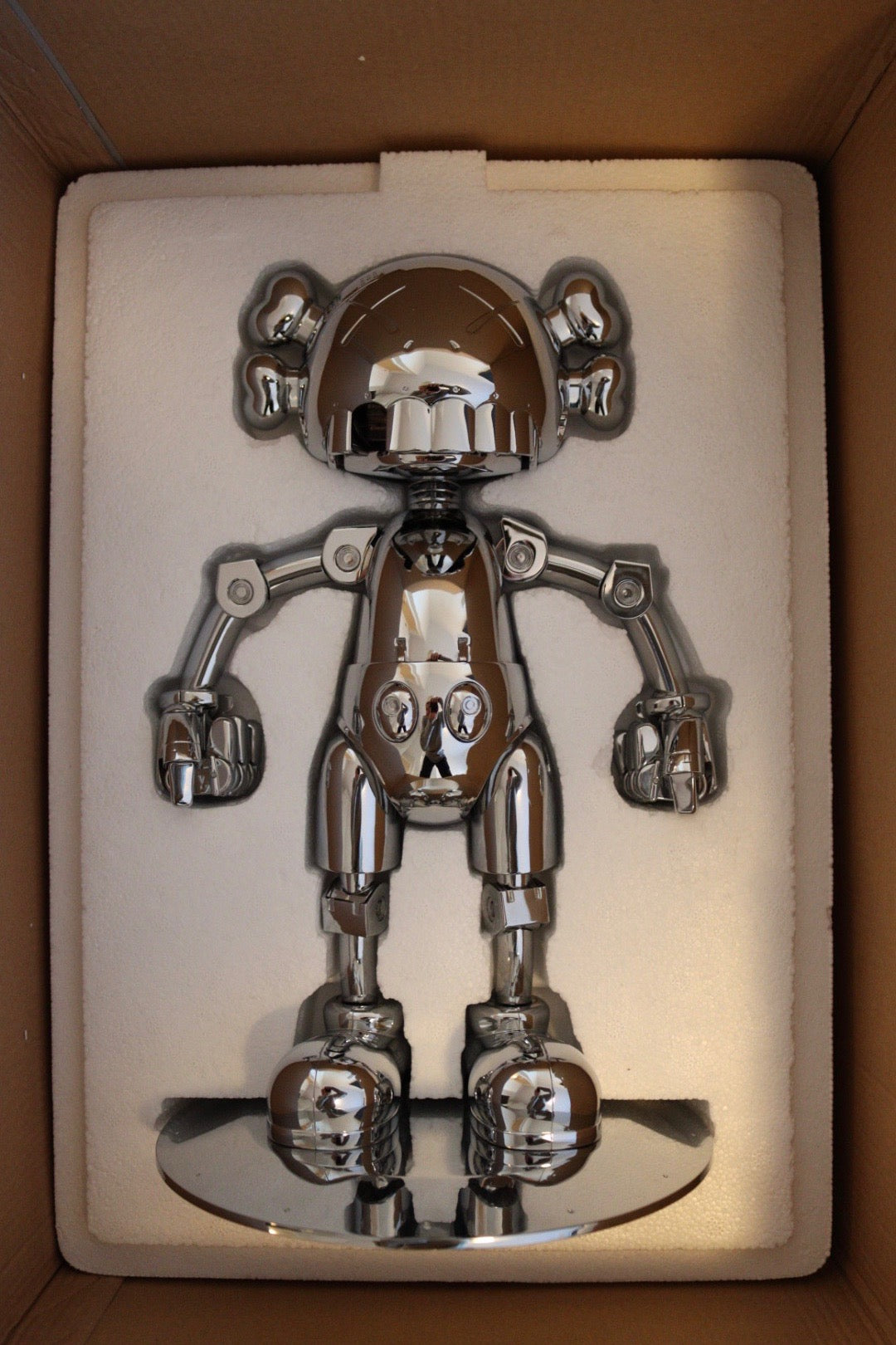 Hajime Sorayama No Future Companion Figure - Silver Chrome