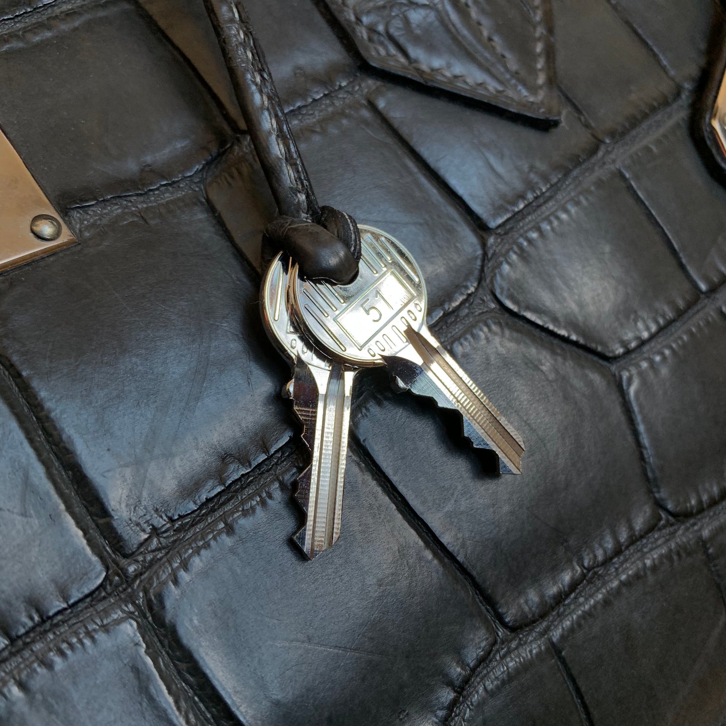 Birkin HAC 55cm Matte Elephant Grey Crocodile Palladium Hardware Bag