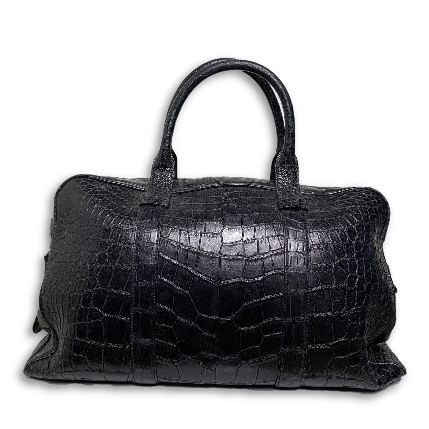 Buckley Alligator Black Briefcase