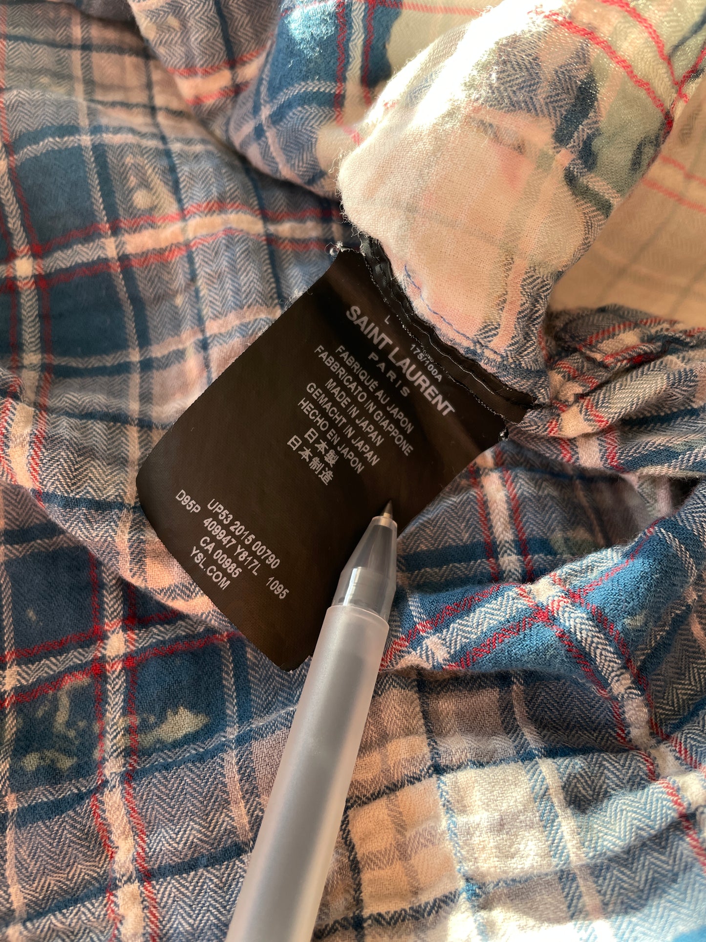 Bleached Distressed Flannel (2015)