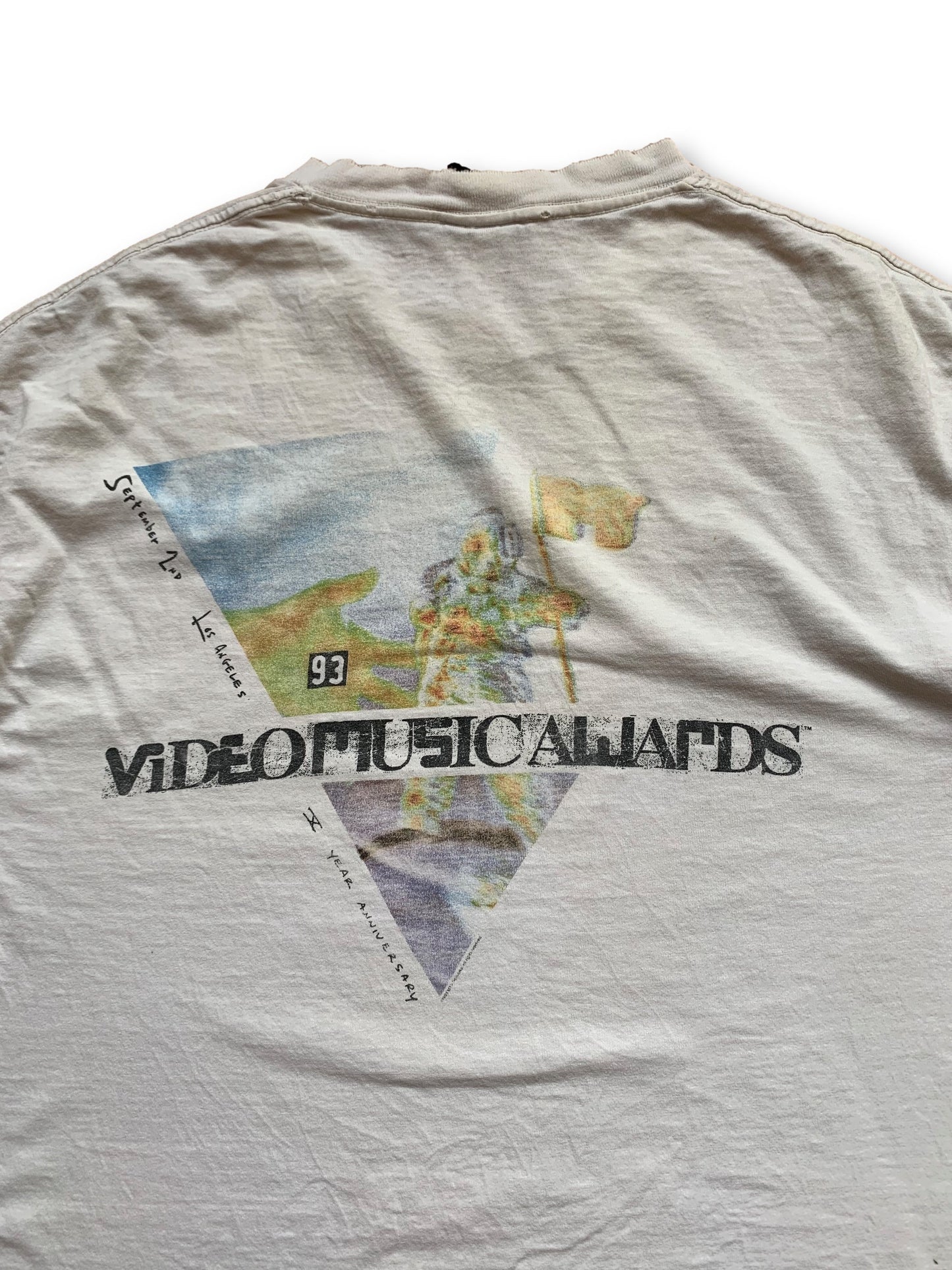 Vintage 1991 MTV VMA's Staff T-Shirt - XL
