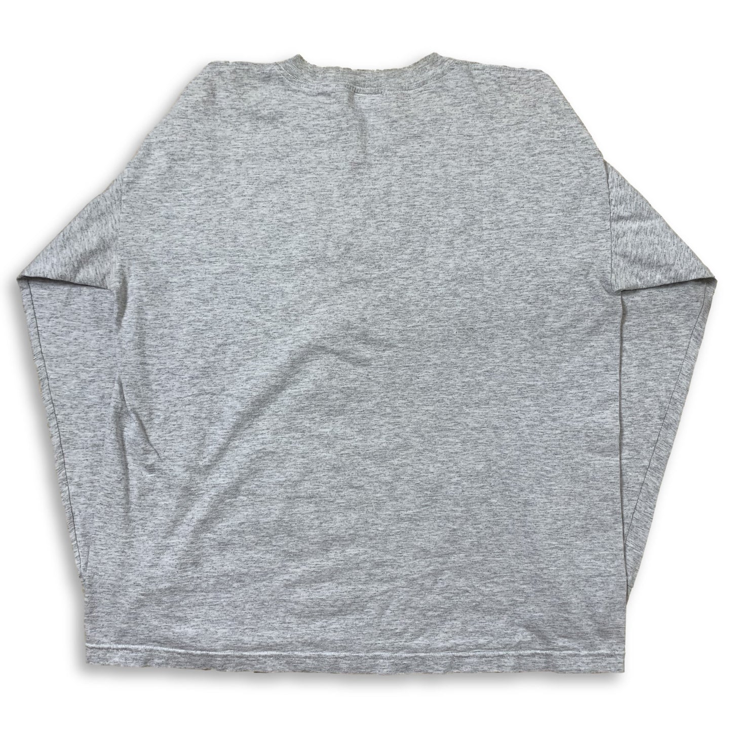 Vintage Bootleg WU-TANG 'Protect Ya Neck' Long Sleeve T-Shirt - Grey - Size XL