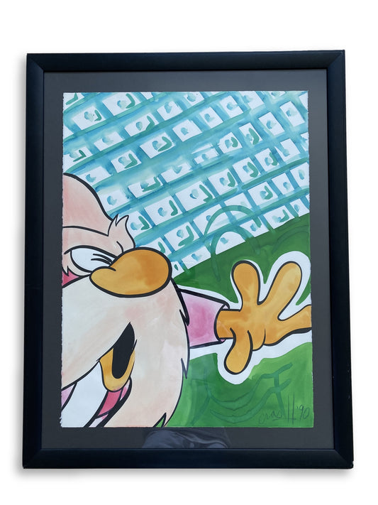 CRASH (John Matos) (b. 1961) Yosemite Sam 1990 - Original Work