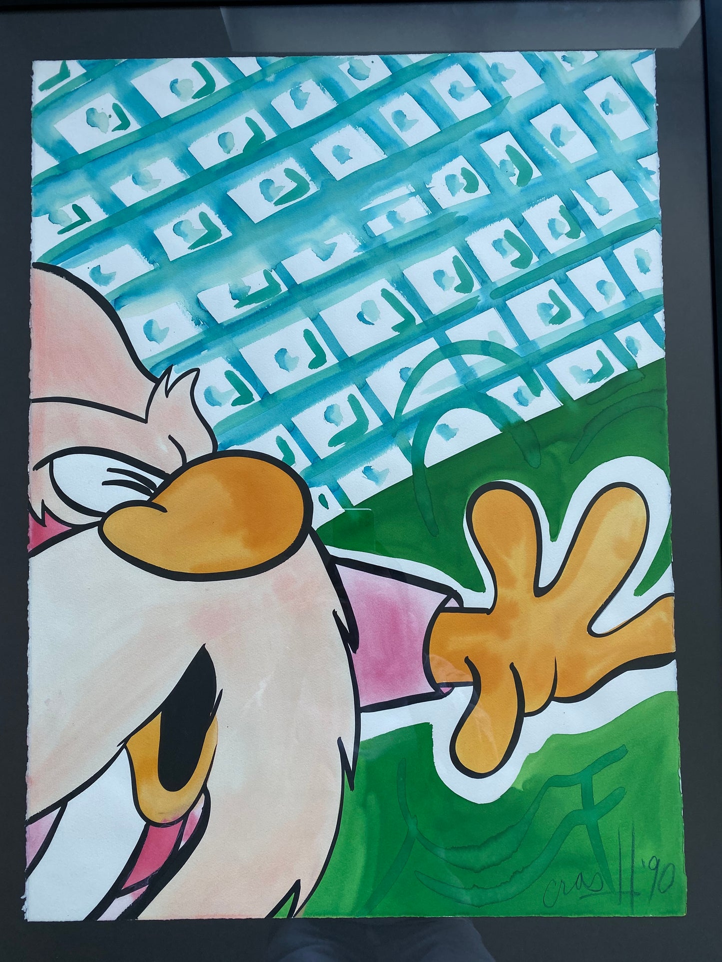 CRASH (John Matos) (b. 1961) Yosemite Sam 1990 - Original Work